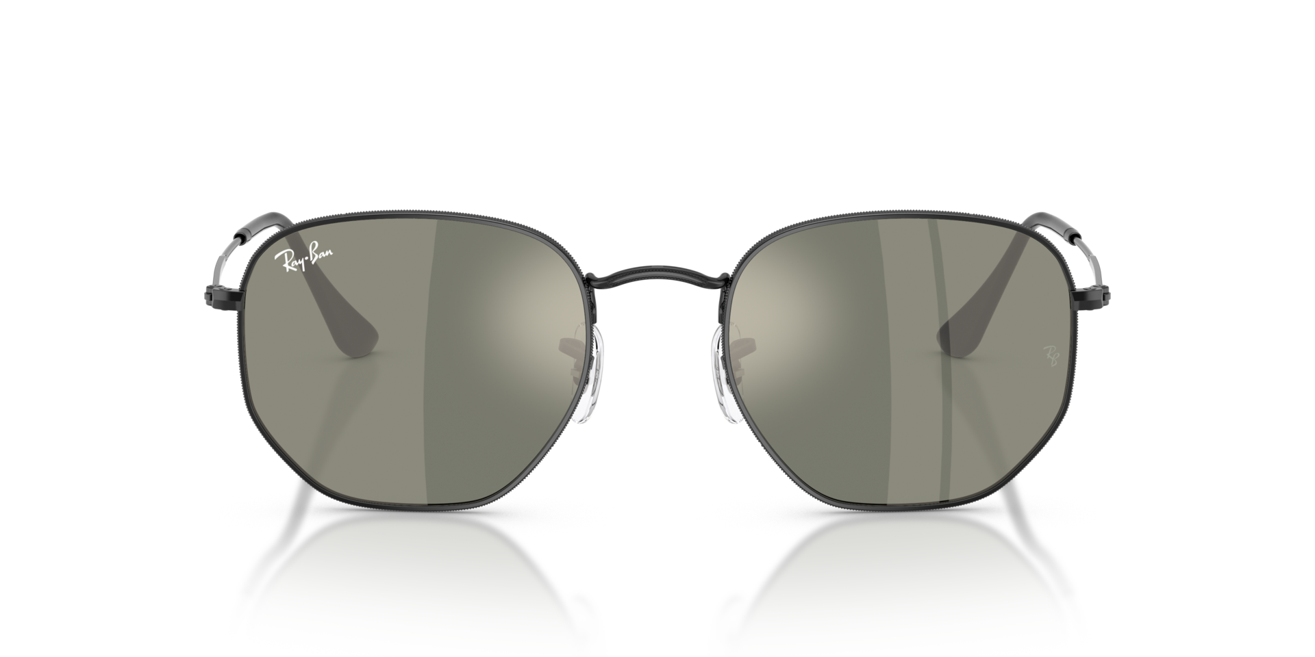 RB3548N Zwart MetaalSunglass Frames van B24, Vooraanzicht