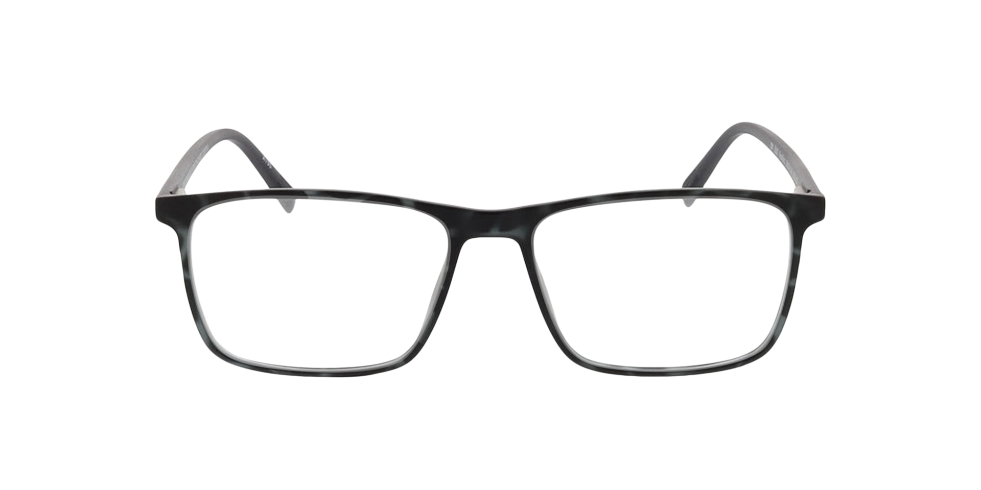 Rockford Grijs Havana  &  kristal grijs KunststofEyeglass Frames van B24, Vooraanzicht