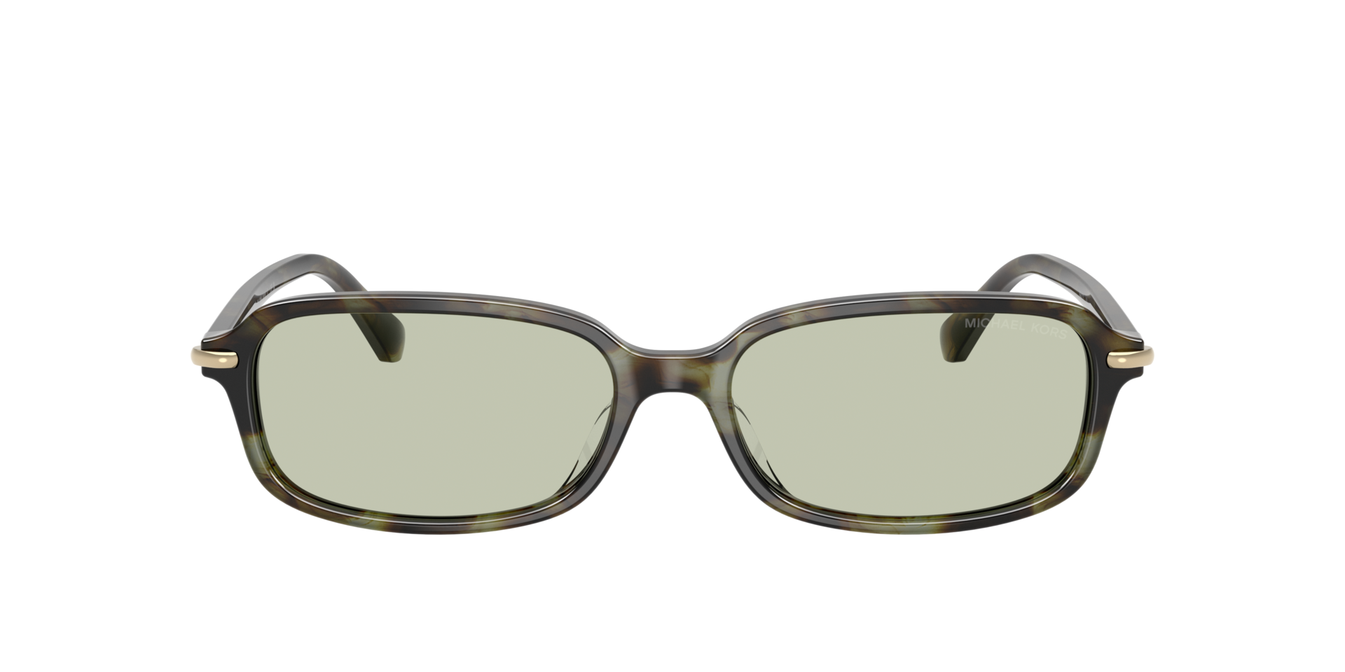 MK2288U Sage Tortoise AcetaatSunglass Frames van B24, met getinte lenzen