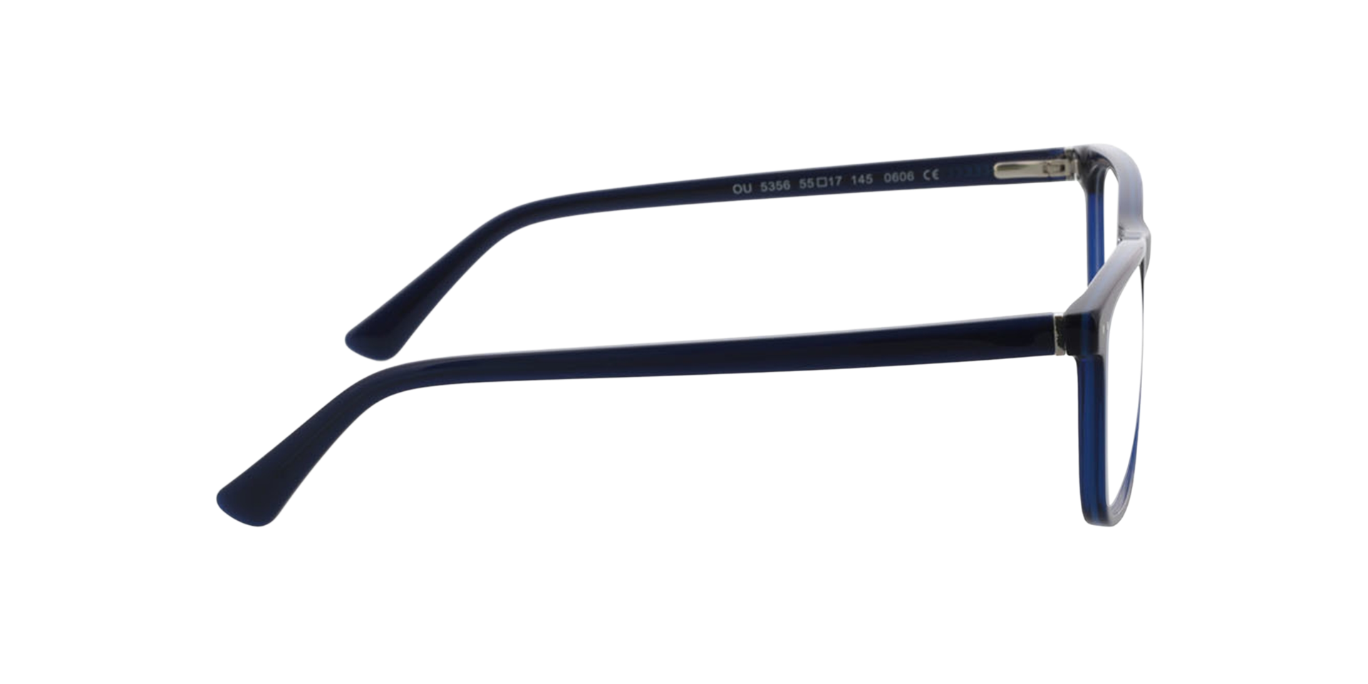 CHICAGO Trilayer Blue AcetatEyeglass Frames von B24, Seitenansicht