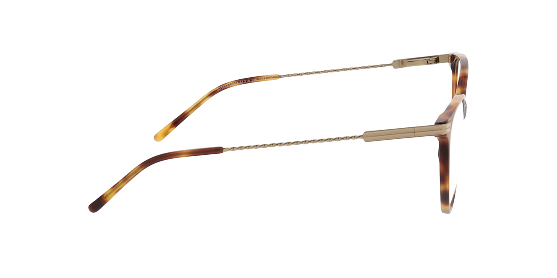 Leona Havana AcetatEyeglass Frames von B24, Seitenansicht