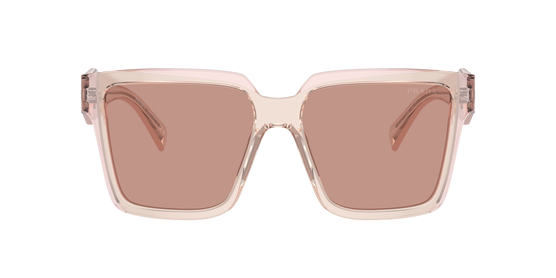 PR 24ZS Geranium & Petal Crystal AcetaatSunglass Frames van B24, met getinte lenzen