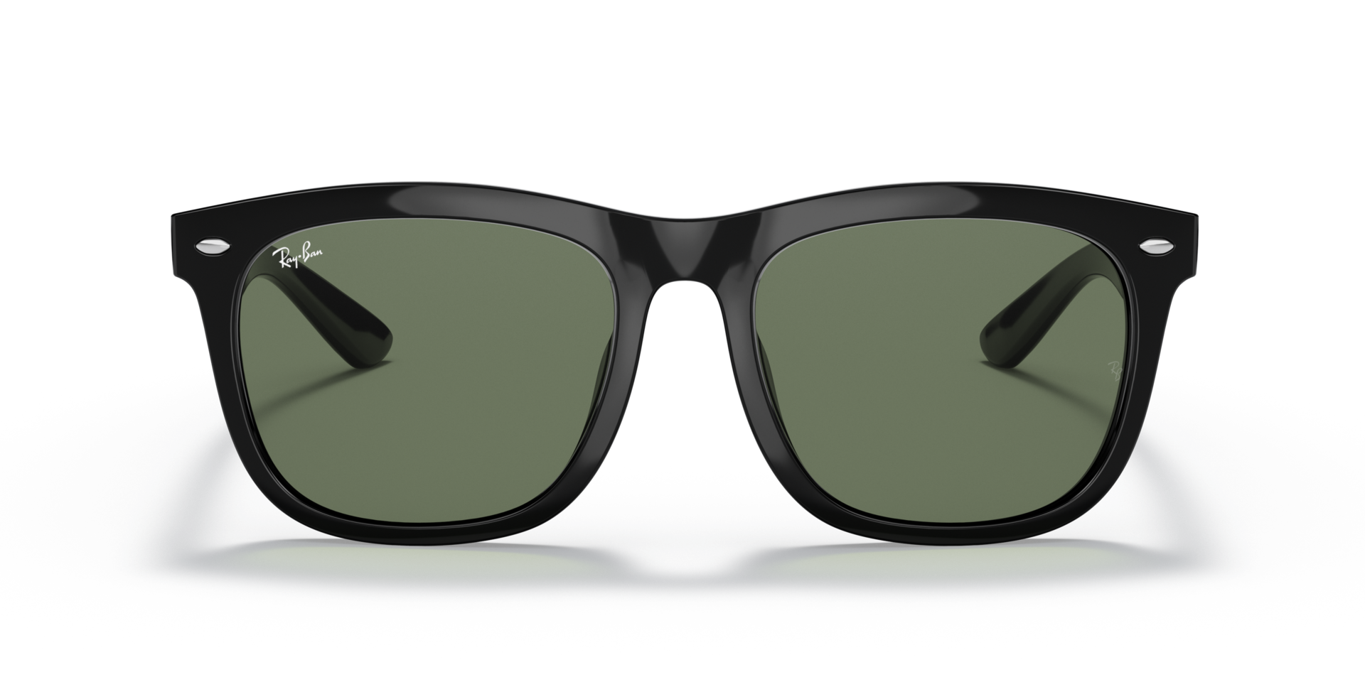 RB4260D Zwart KunststofSunglass Frames van B24, Vooraanzicht