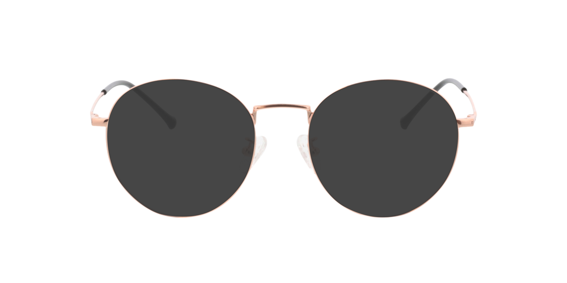 Eden Roségoud MetaalEyeglass Frames van B24, met getinte lenzen