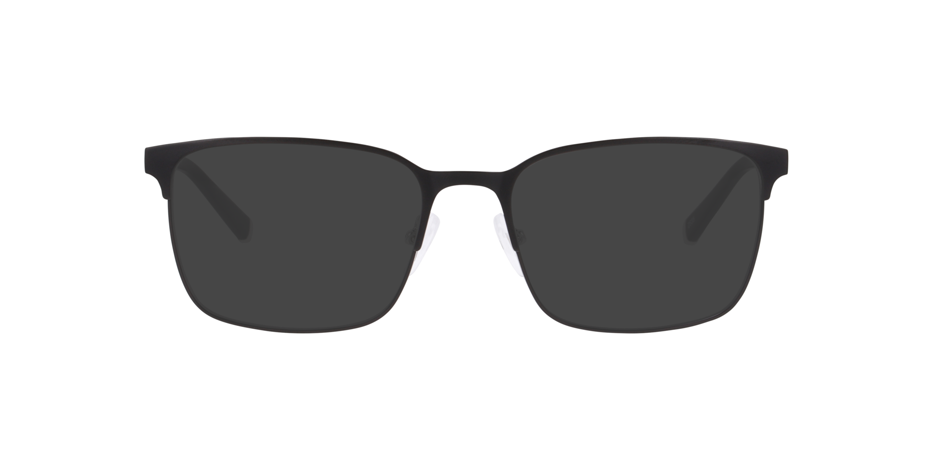 Liverpool Black & Silver MetallEyeglass Frames von B24, mit getönten Gläsern