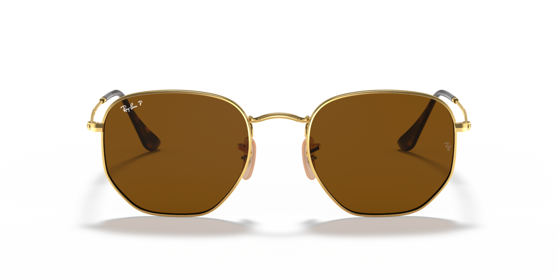 RB3548N Arista Gold MetallSunglass Frames von B24, Vorderansicht