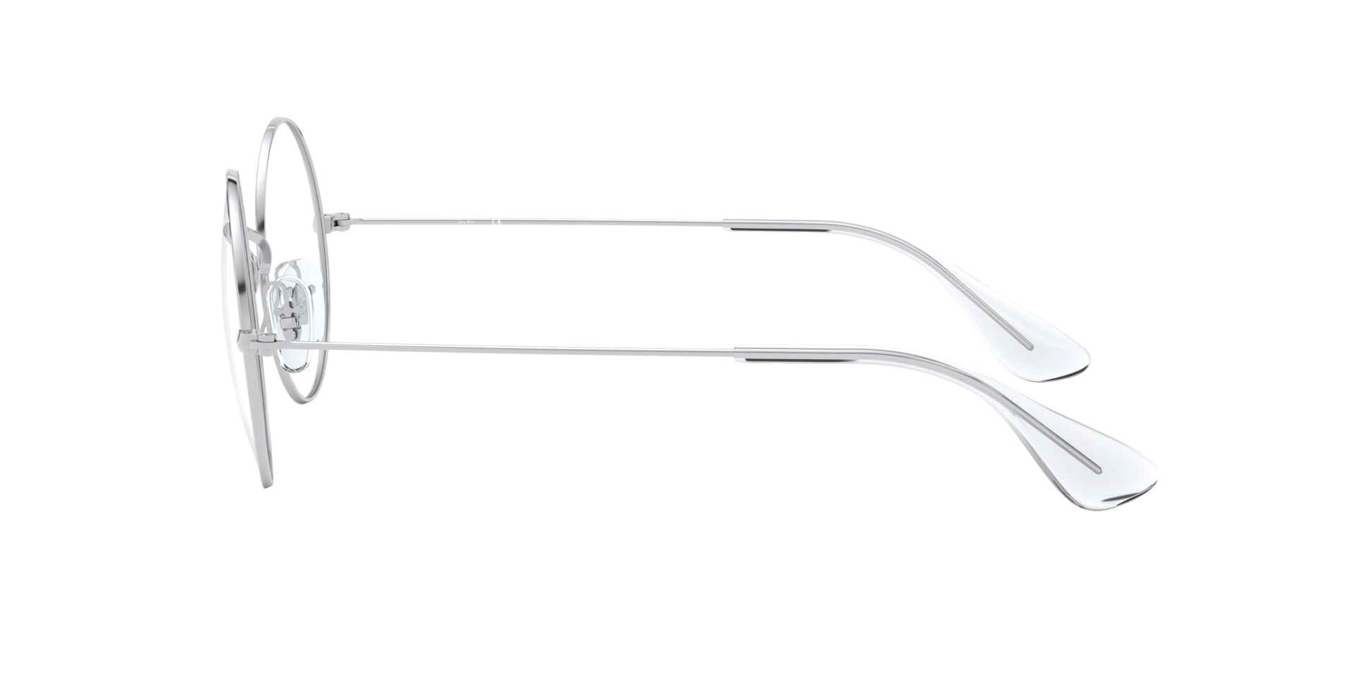 RB6392 Zilver MetaalEyeglass Frames van B24, Zijaanzicht