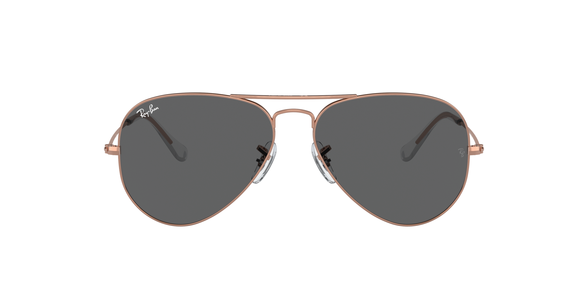 RB3025 Rotgold MetallSunglass Frames von B24, mit getönten Gläsern