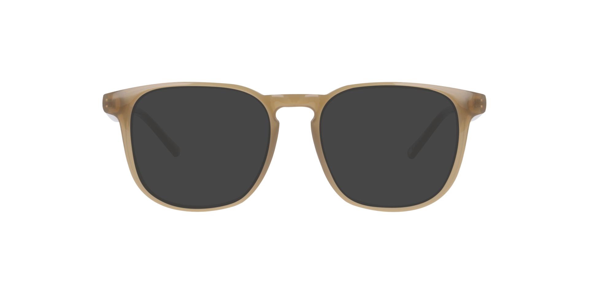 Trondheim Milky Khaki KunststofEyeglass Frames van B24, met getinte lenzen