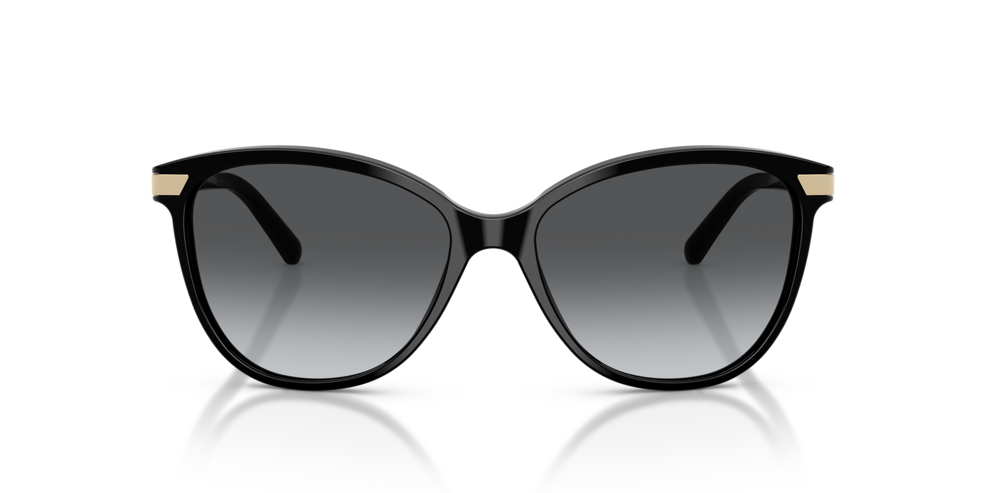 BE4216 Schwarz AcetatSunglass Frames von B24, Vorderansicht