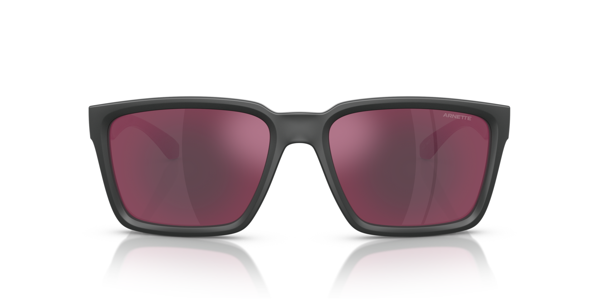 AN4346 Matte Medium Grey KunststofSunglass Frames van B24, Vooraanzicht