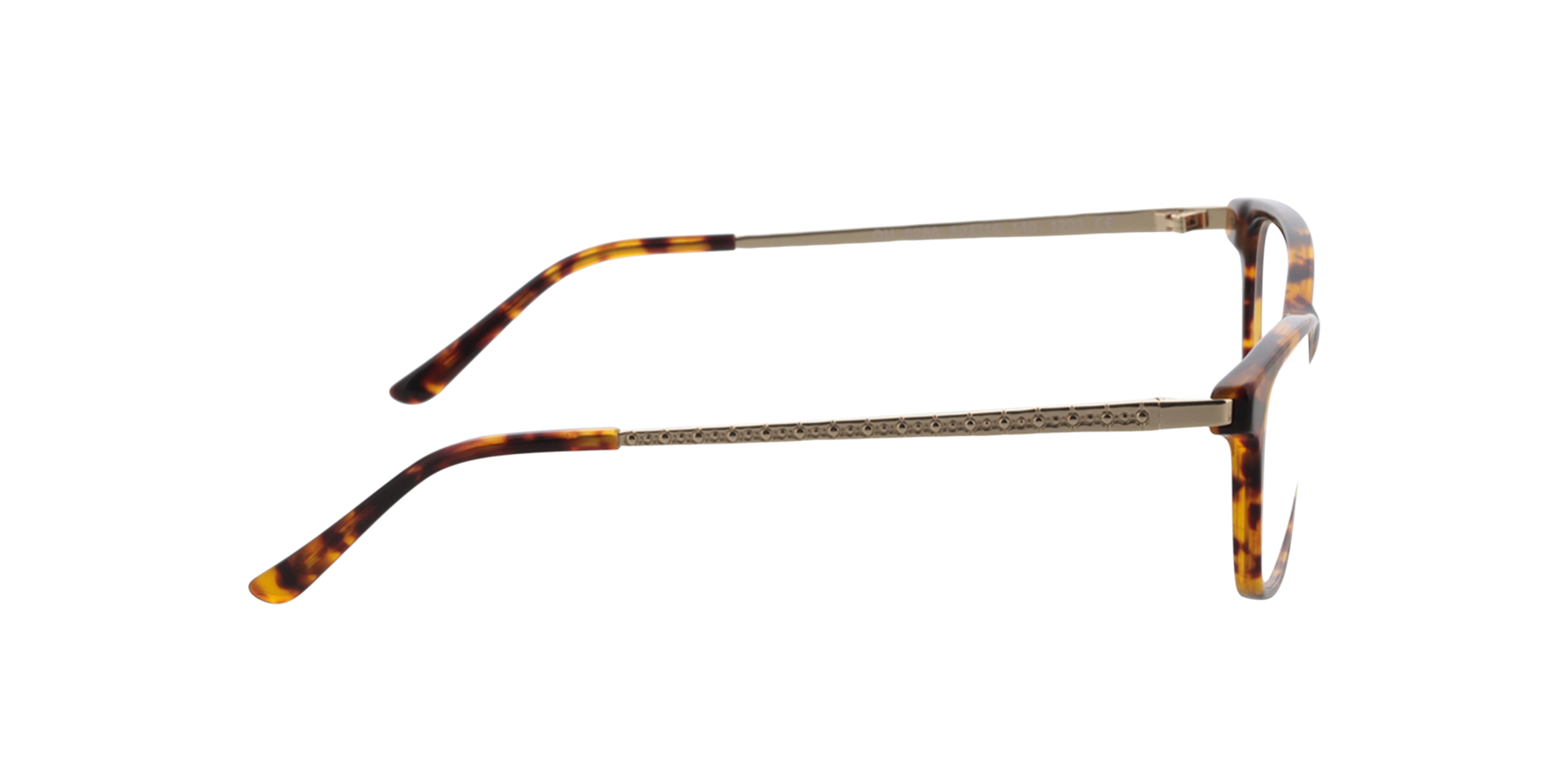 Lola Havana  &  Gold AcetatEyeglass Frames von B24, Seitenansicht