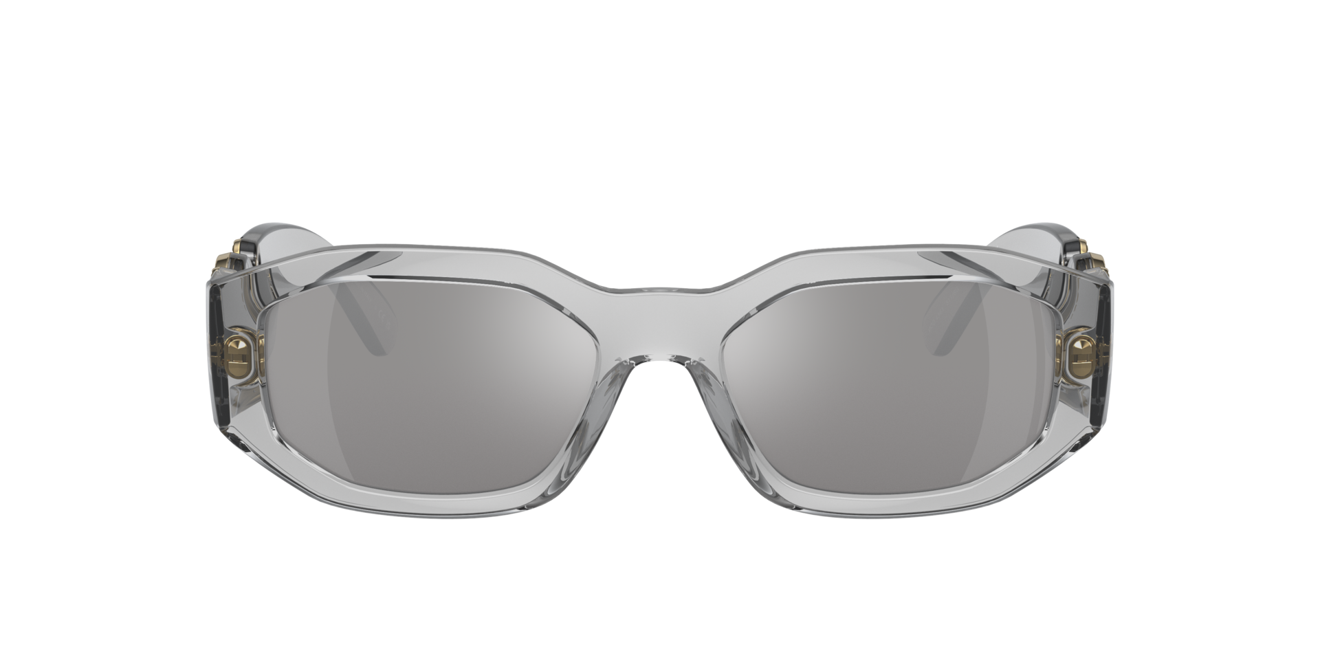 Transparant grijs VE4361 -  Plastic Zonnebrillen