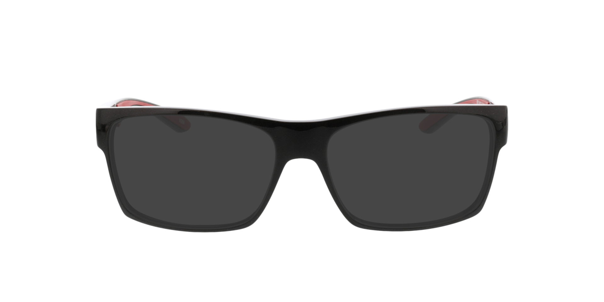 Blaze Schwarz & Rot KunststoffEyeglass Frames von B24, mit getönten Gläsern