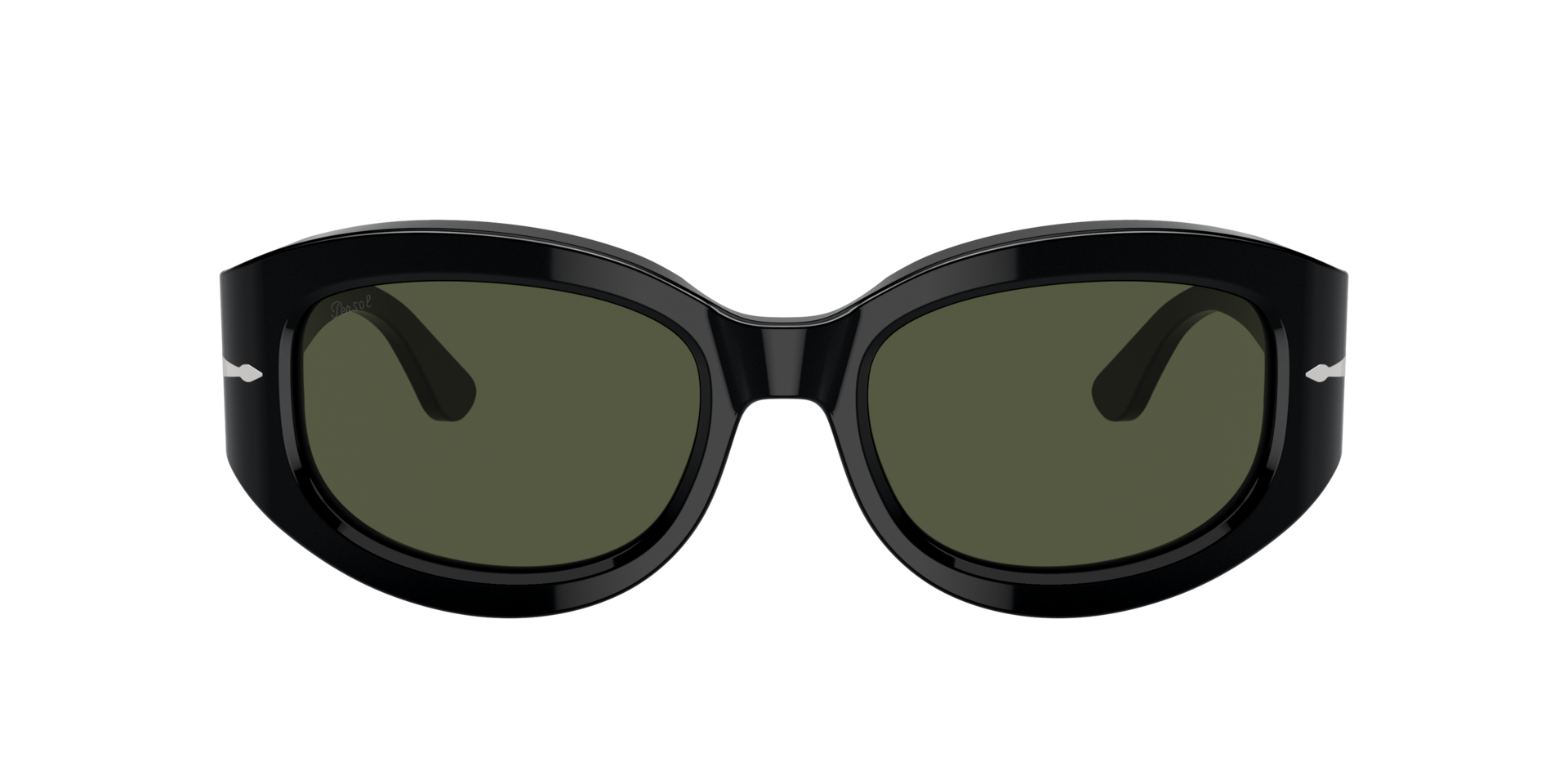 PO3335S Schwarz AcetatSunglass Frames von B24, mit getönten Gläsern