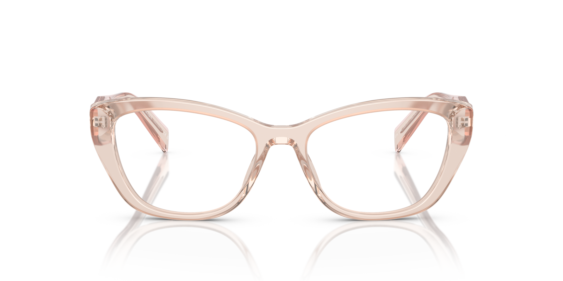 PR 19WV Crystal Geranium AcetaatEyeglass Frames van B24, Vooraanzicht