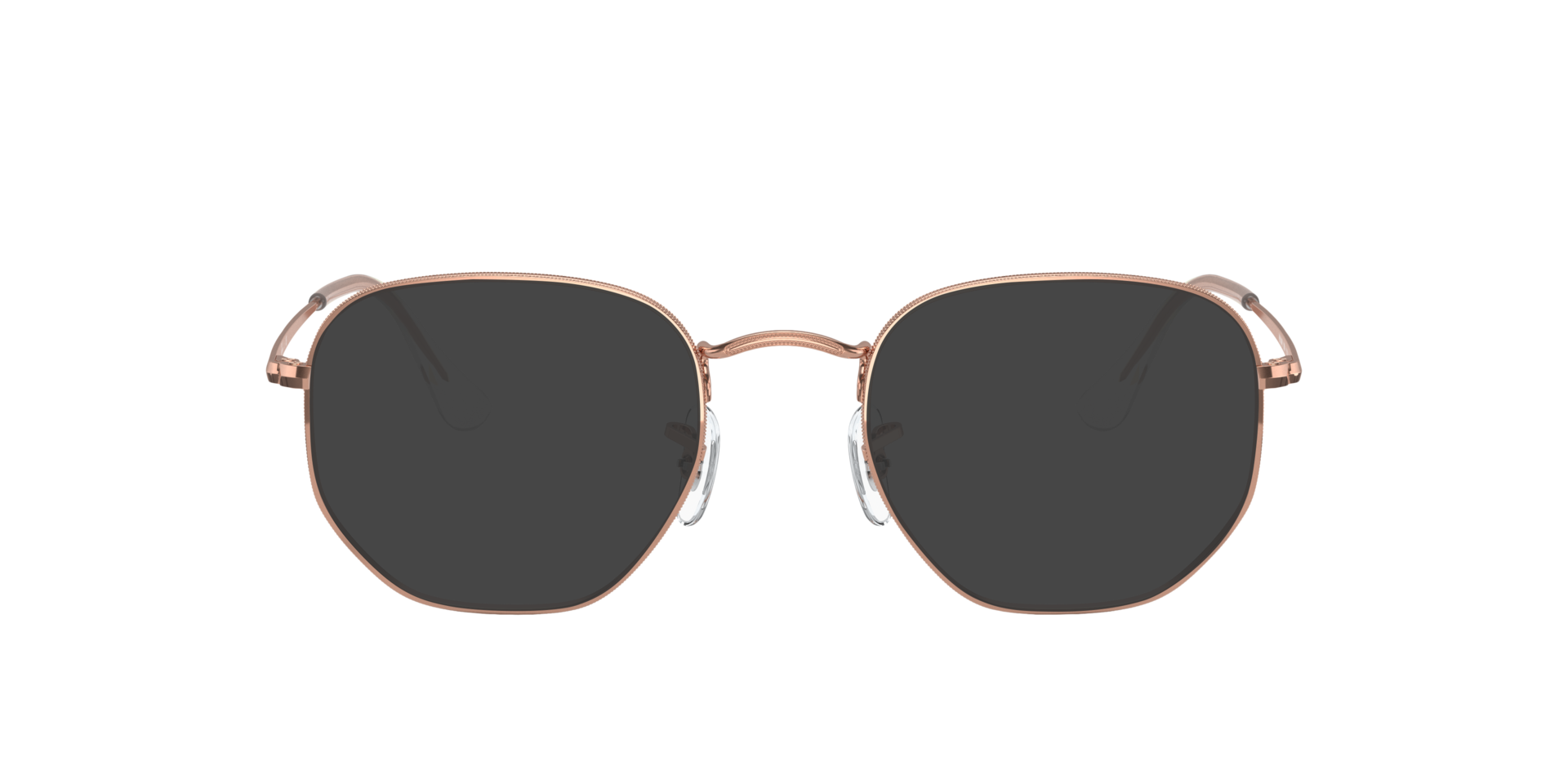 RB6448 Roségoud MetaalEyeglass Frames van B24, met getinte lenzen