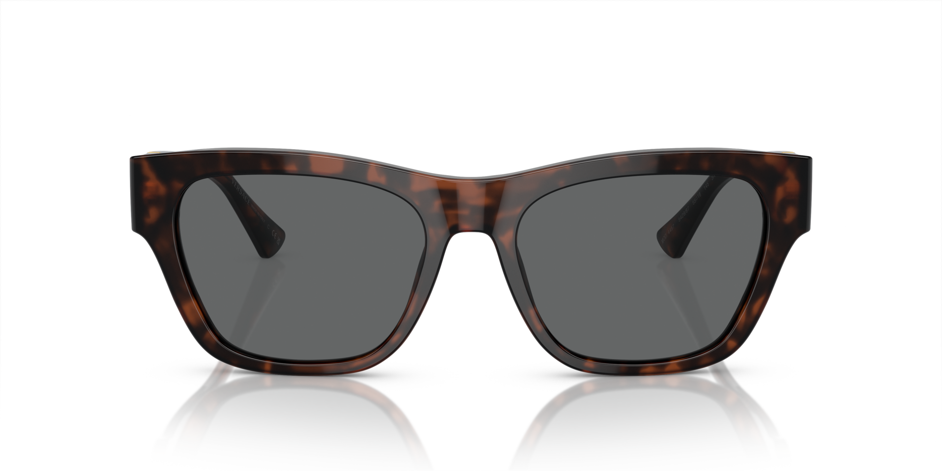 VE4457 Havana AcetaatSunglass Frames van B24, Vooraanzicht