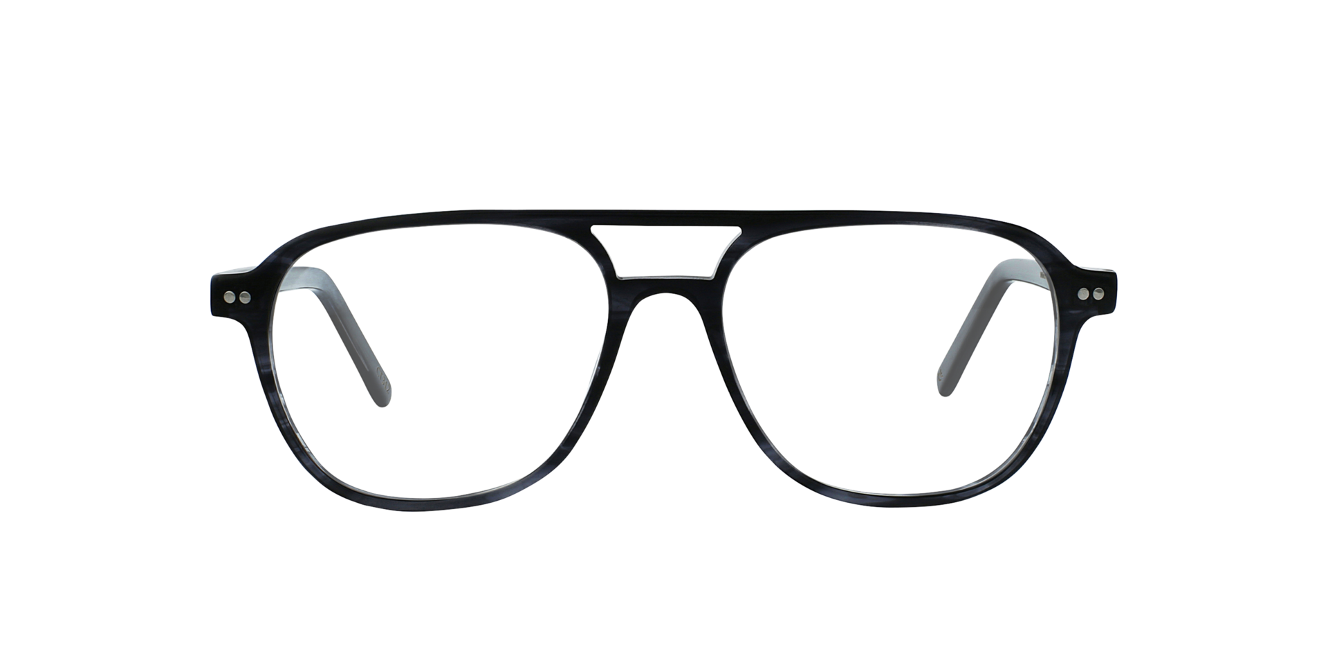 Wilker Lightning Dark Grey AcetaatEyeglass Frames van B24, Vooraanzicht