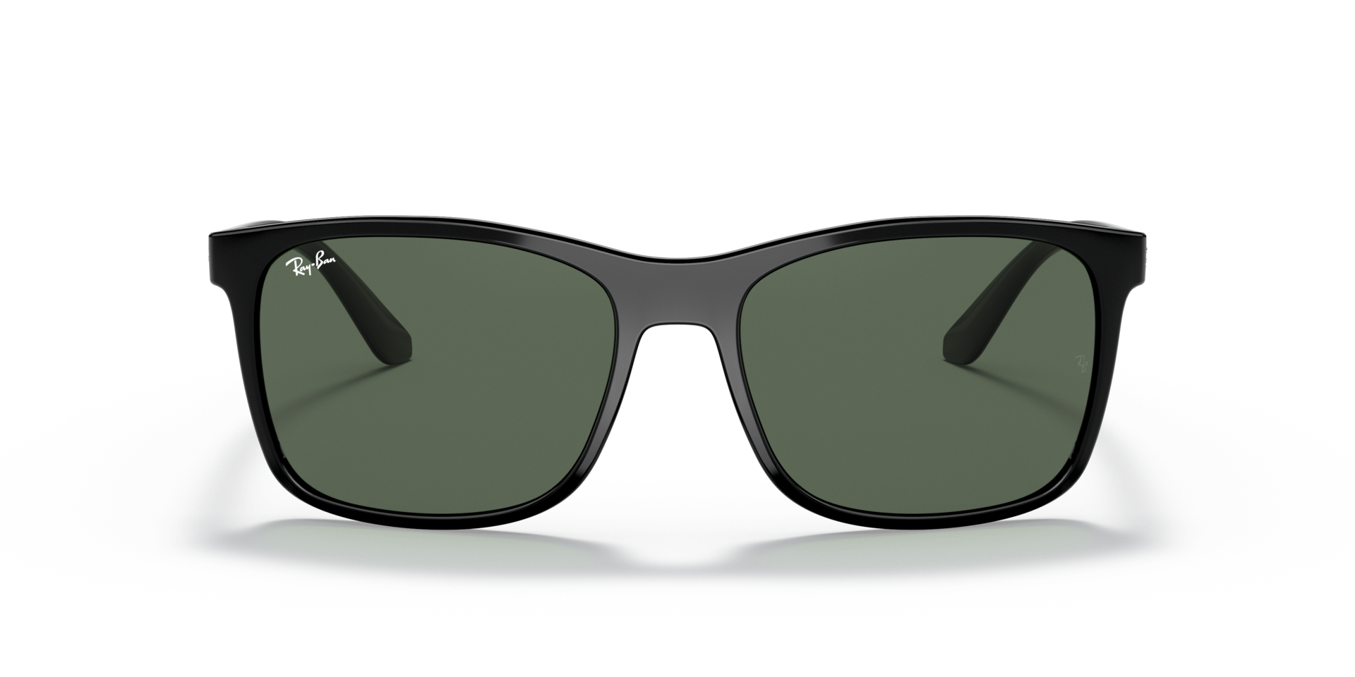 RB4232 Zwart KunststofSunglass Frames van B24, Vooraanzicht