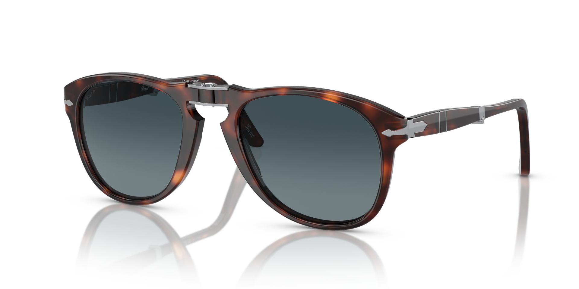 PO0714 Havana AcetaatSunglass Frames van B24, Hoekweergave