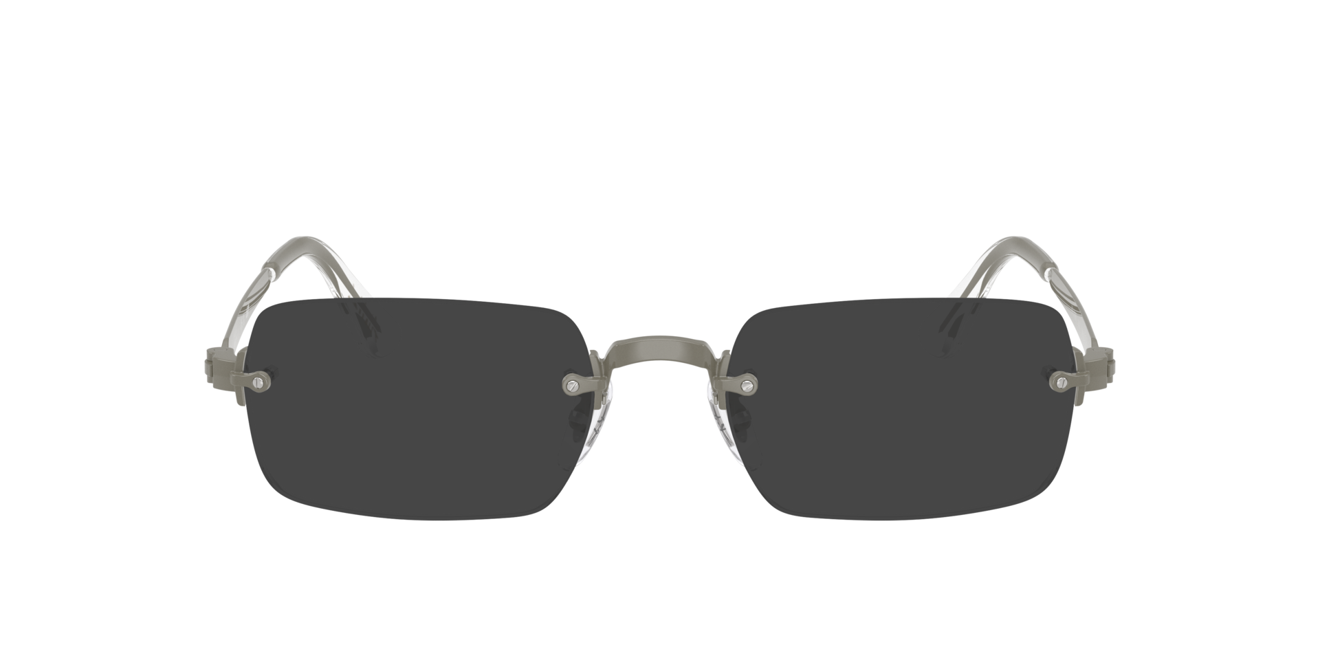 RB3928V Grijs MetaalEyeglass Frames van B24, met getinte lenzen