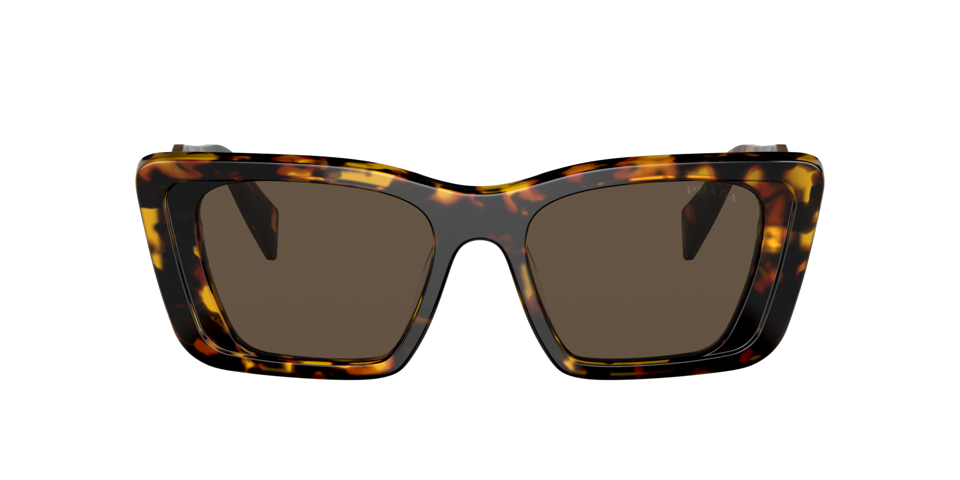 PR 08YS Havana honing AcetaatSunglass Frames van B24, met getinte lenzen