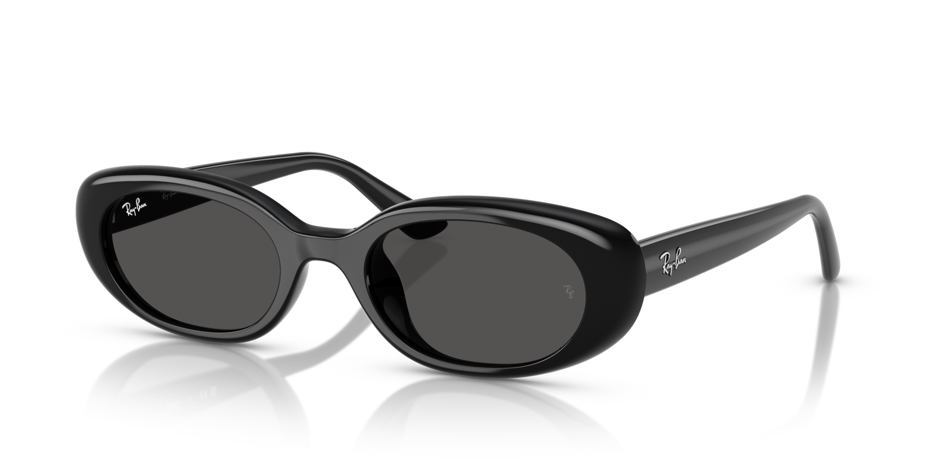 RB4441D Schwarz KunststoffSunglass Frames von B24, Dreiviertelansicht