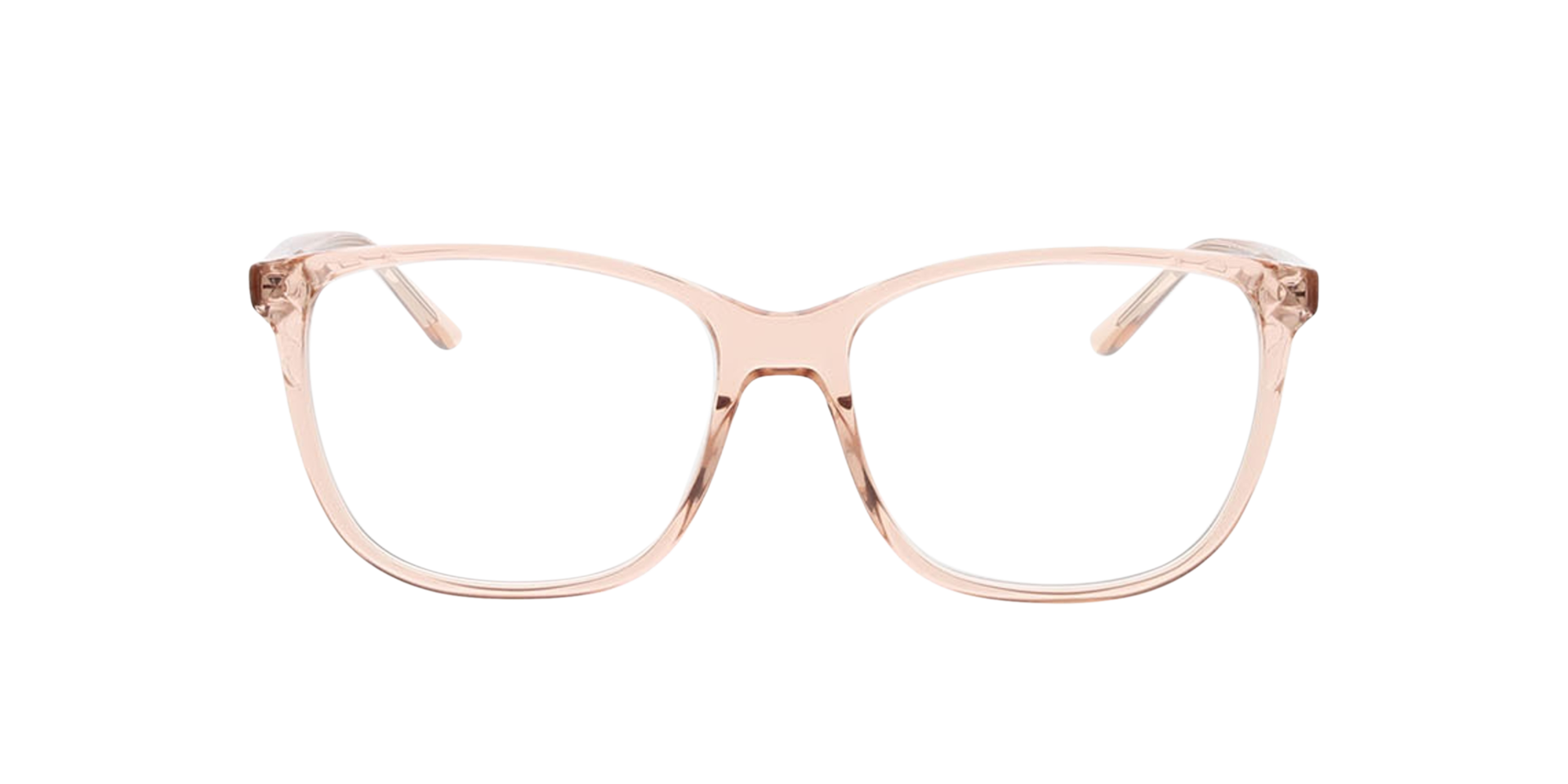 Sharon Crystal Nude AcetatEyeglass Frames von B24, Vorderansicht