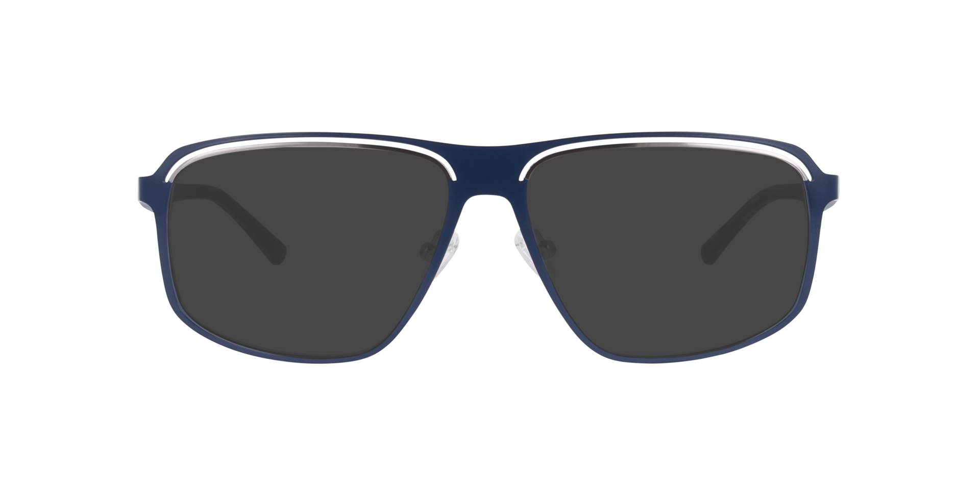 Silver/Dark Blue Oslo -  Metal Sonnenbrillen
