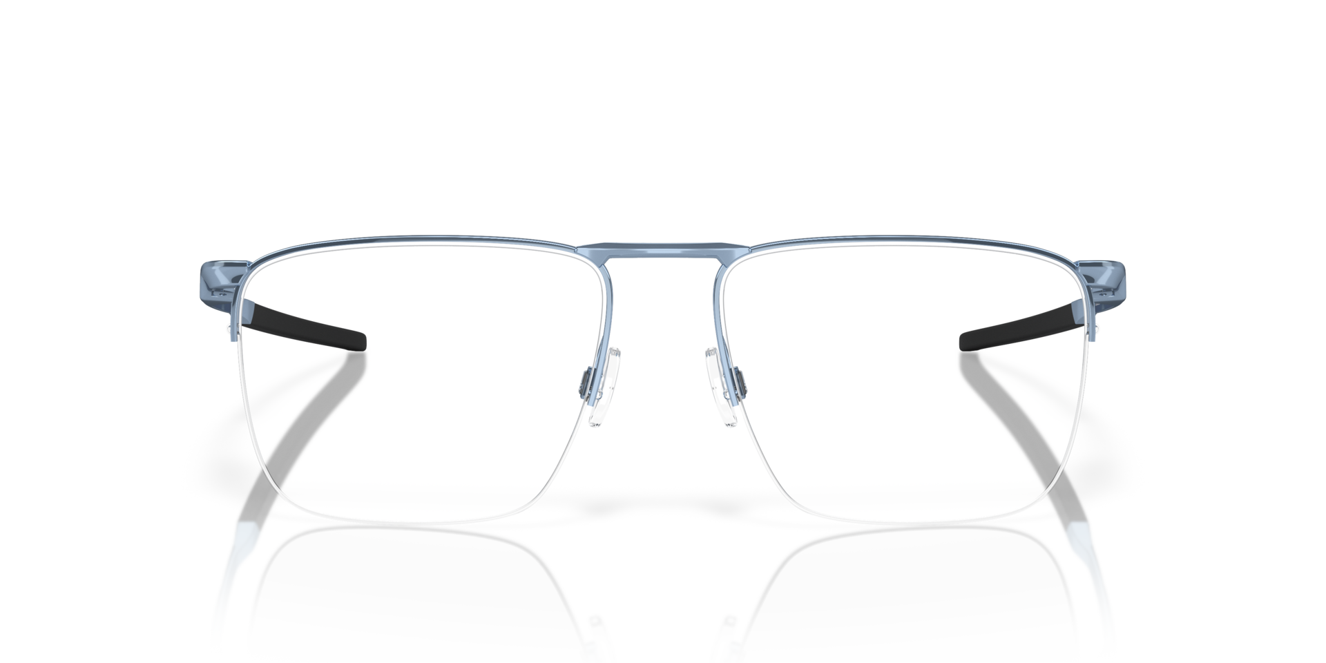 Voon Polished Stonewash MetallEyeglass Frames von B24, Vorderansicht