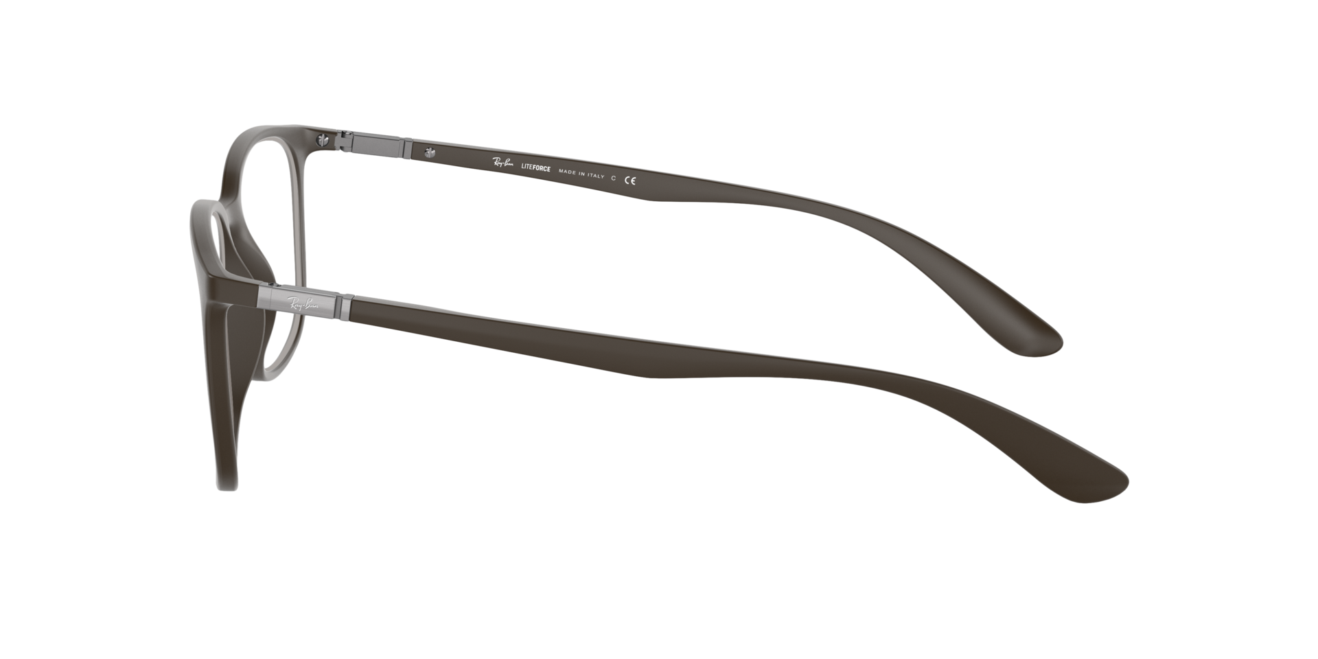RB7199 Braun KunststoffEyeglass Frames von B24, Seitenansicht