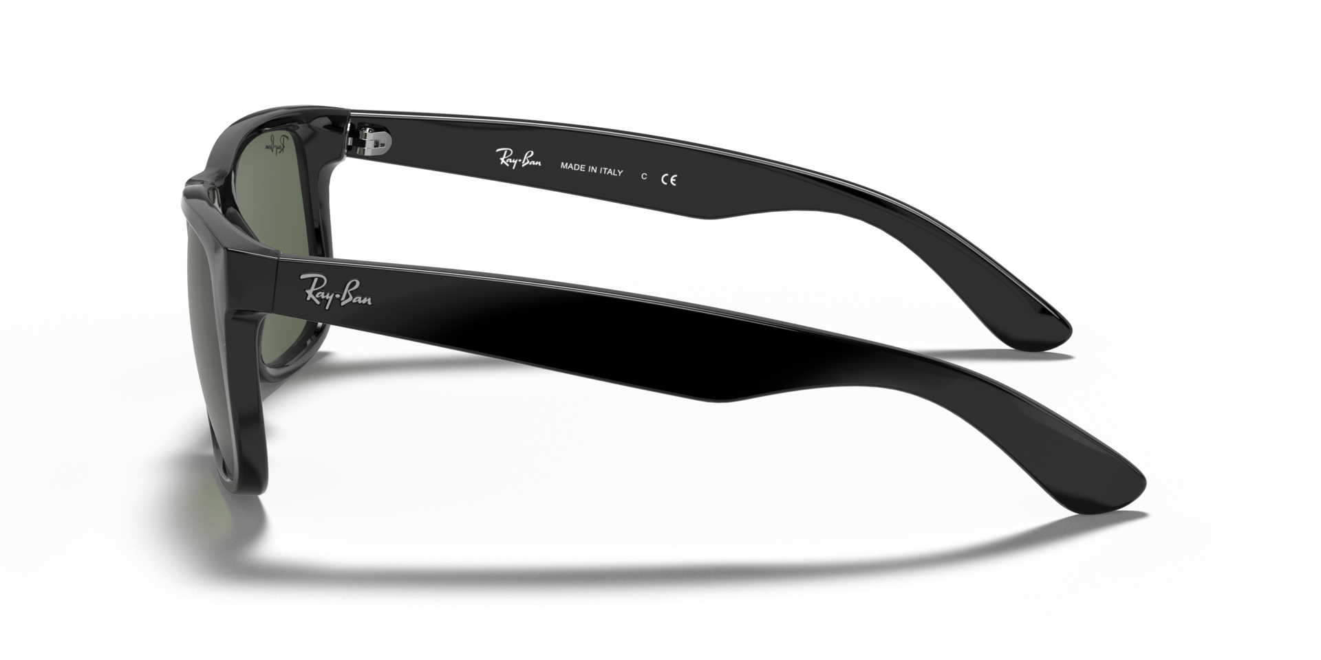RB4165 Schwarz KunststoffSunglass Frames von B24, Seitenansicht