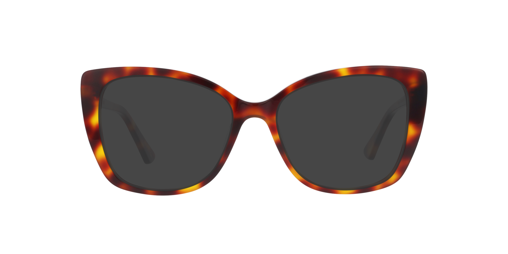 Megan CT Havana Cigars AcetaatEyeglass Frames van B24, met getinte lenzen