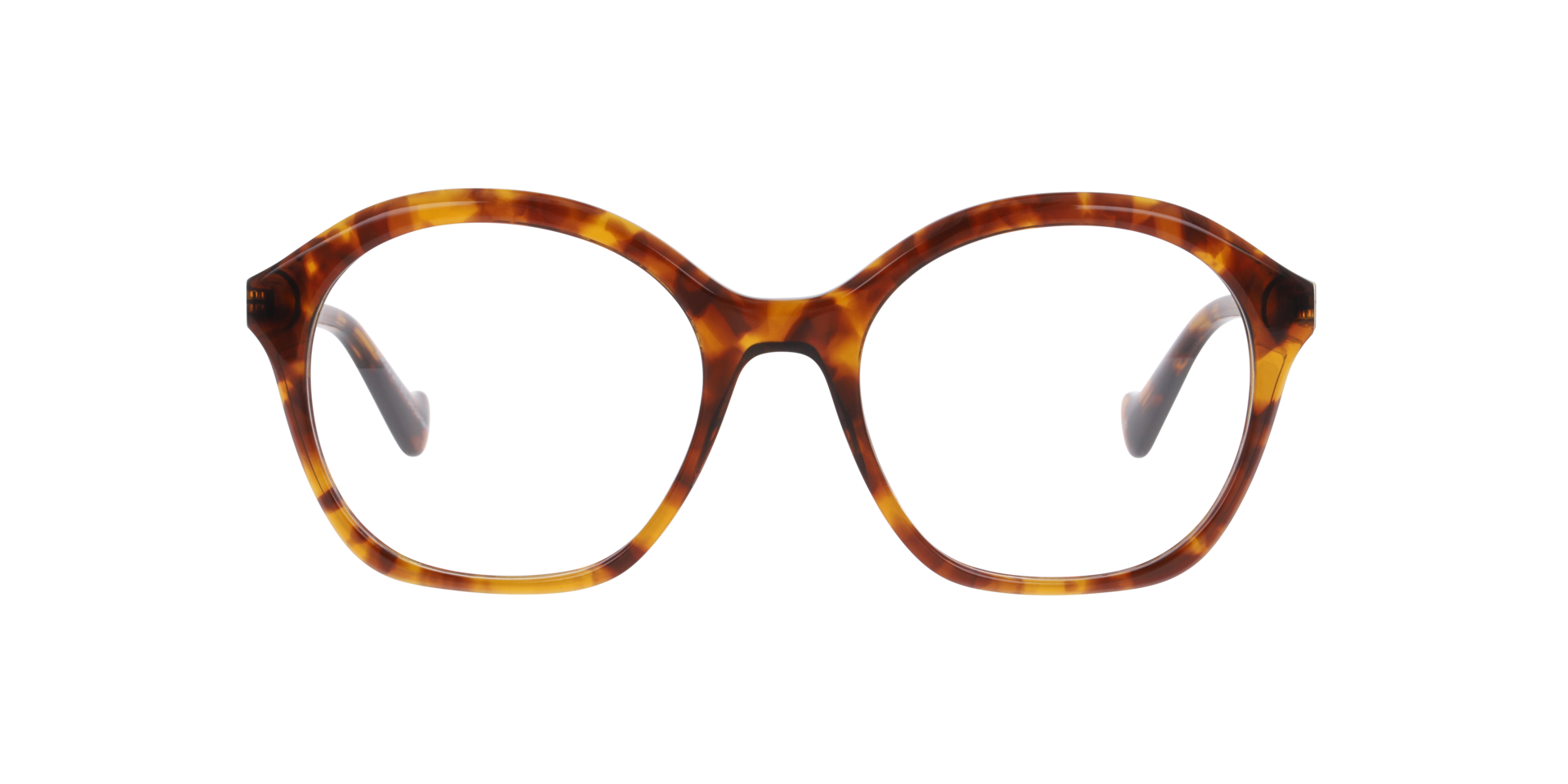 Kobe Havana AcetaatEyeglass Frames van B24, Vooraanzicht