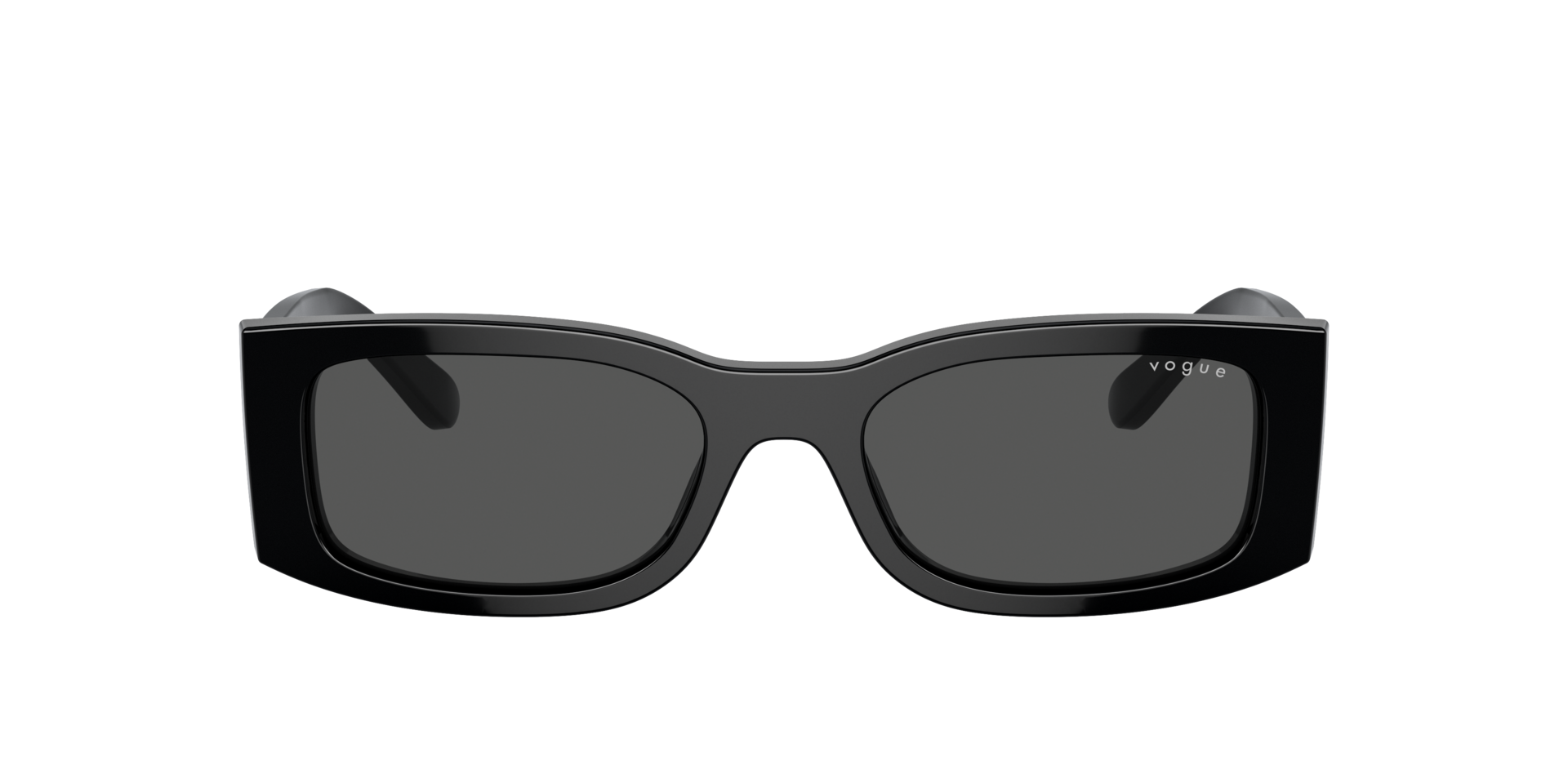 VO5584S Schwarz AcetatSunglass Frames von B24, mit getönten Gläsern