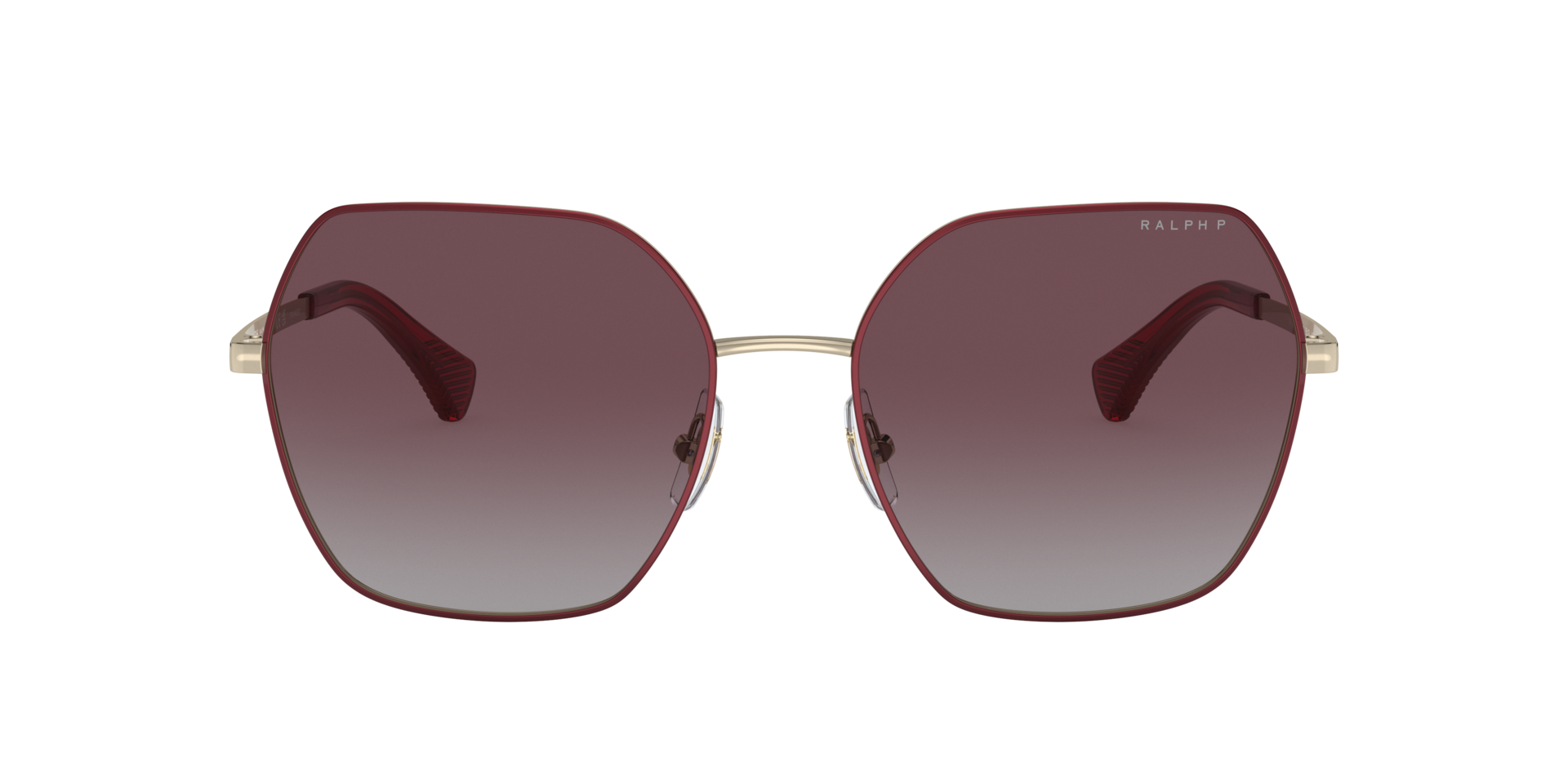 RA4138 Bordeaux MetaalSunglass Frames van B24, met getinte lenzen