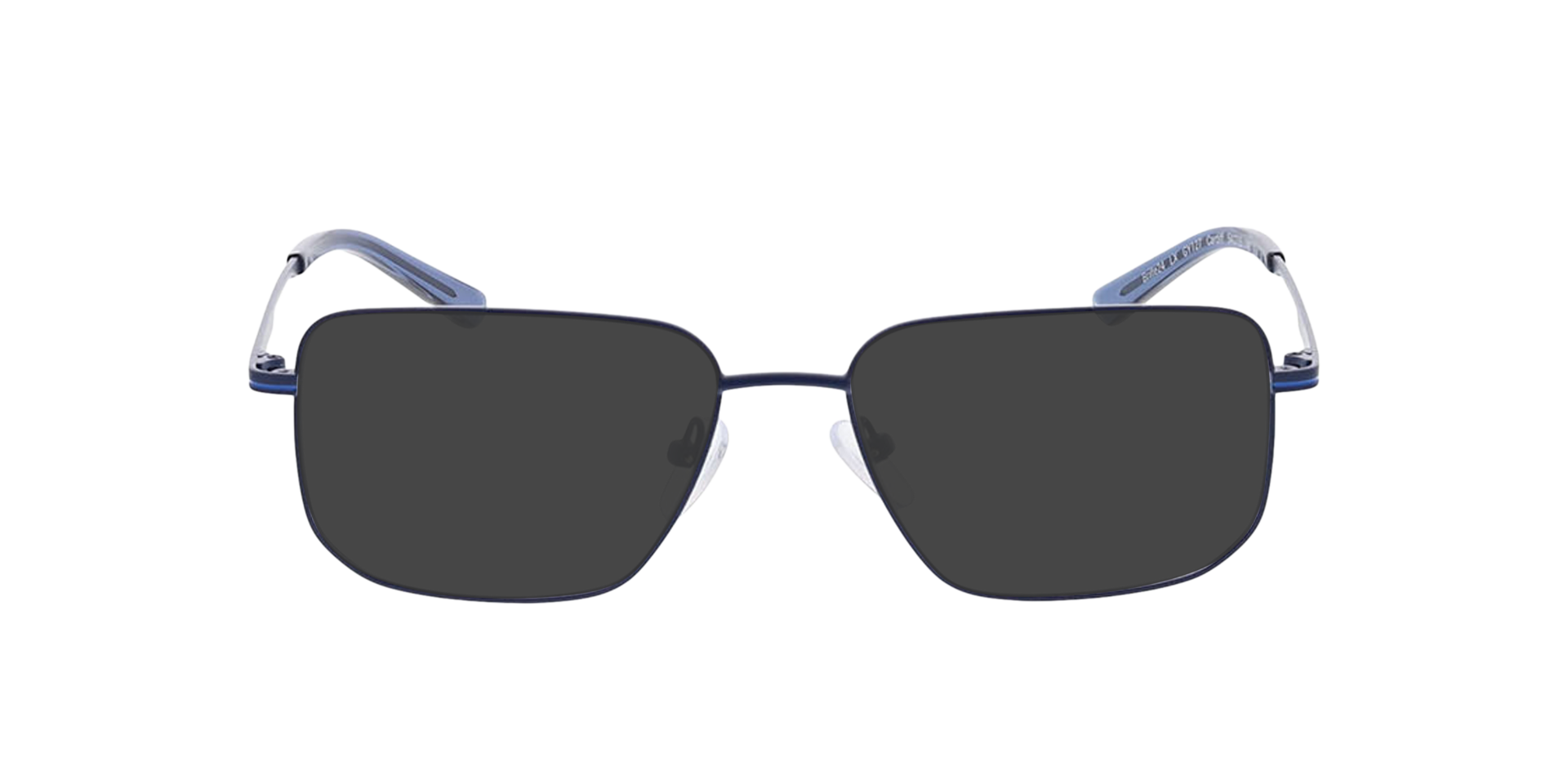 Cardiff Matt Navy Blue MetallEyeglass Frames von B24, mit getönten Gläsern