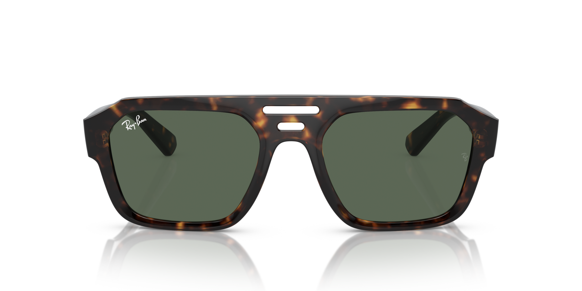 RB4397 Havana KunststofSunglass Frames van B24, Vooraanzicht