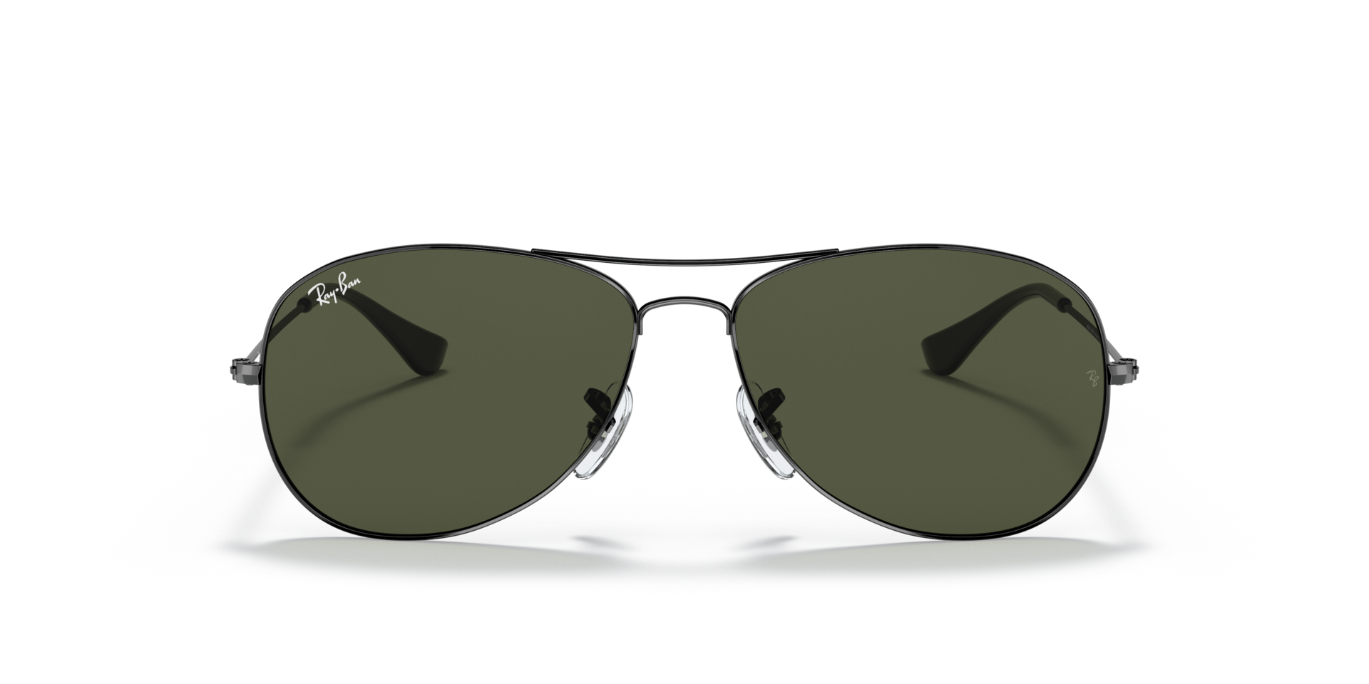 RB3362 Staalgrijs MetaalSunglass Frames van B24, Vooraanzicht