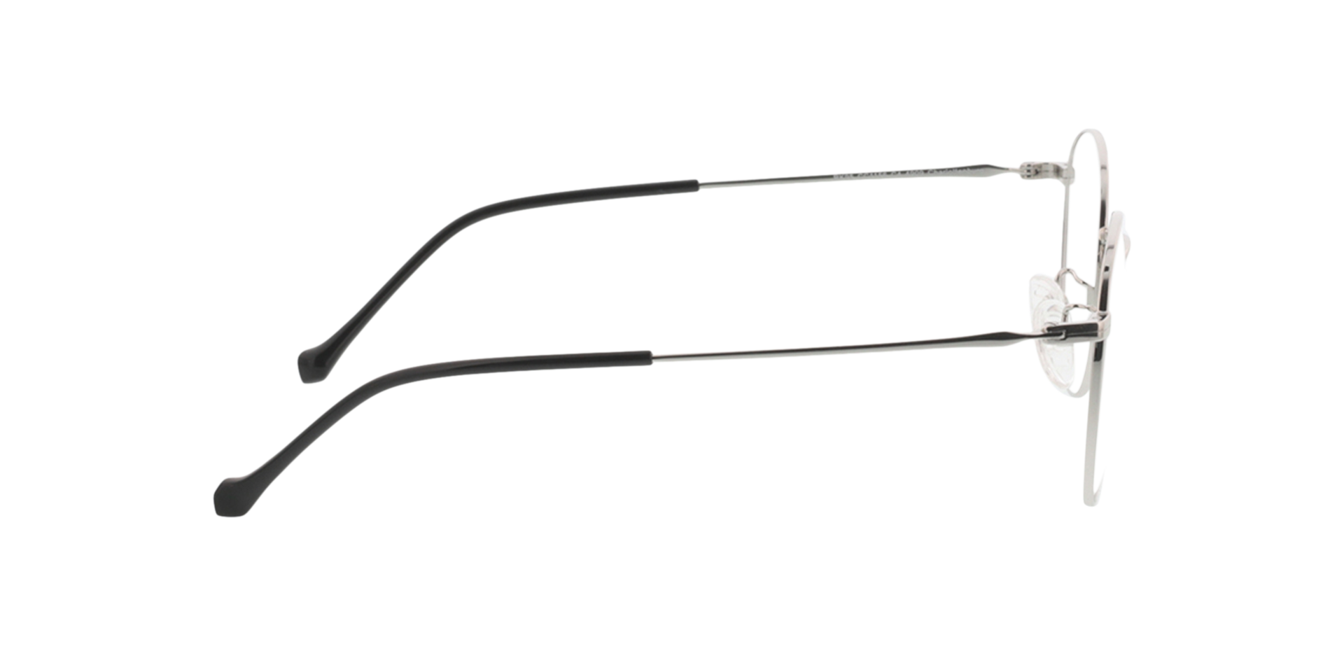 Charlottenburg Zilver MetaalEyeglass Frames van B24, Zijaanzicht