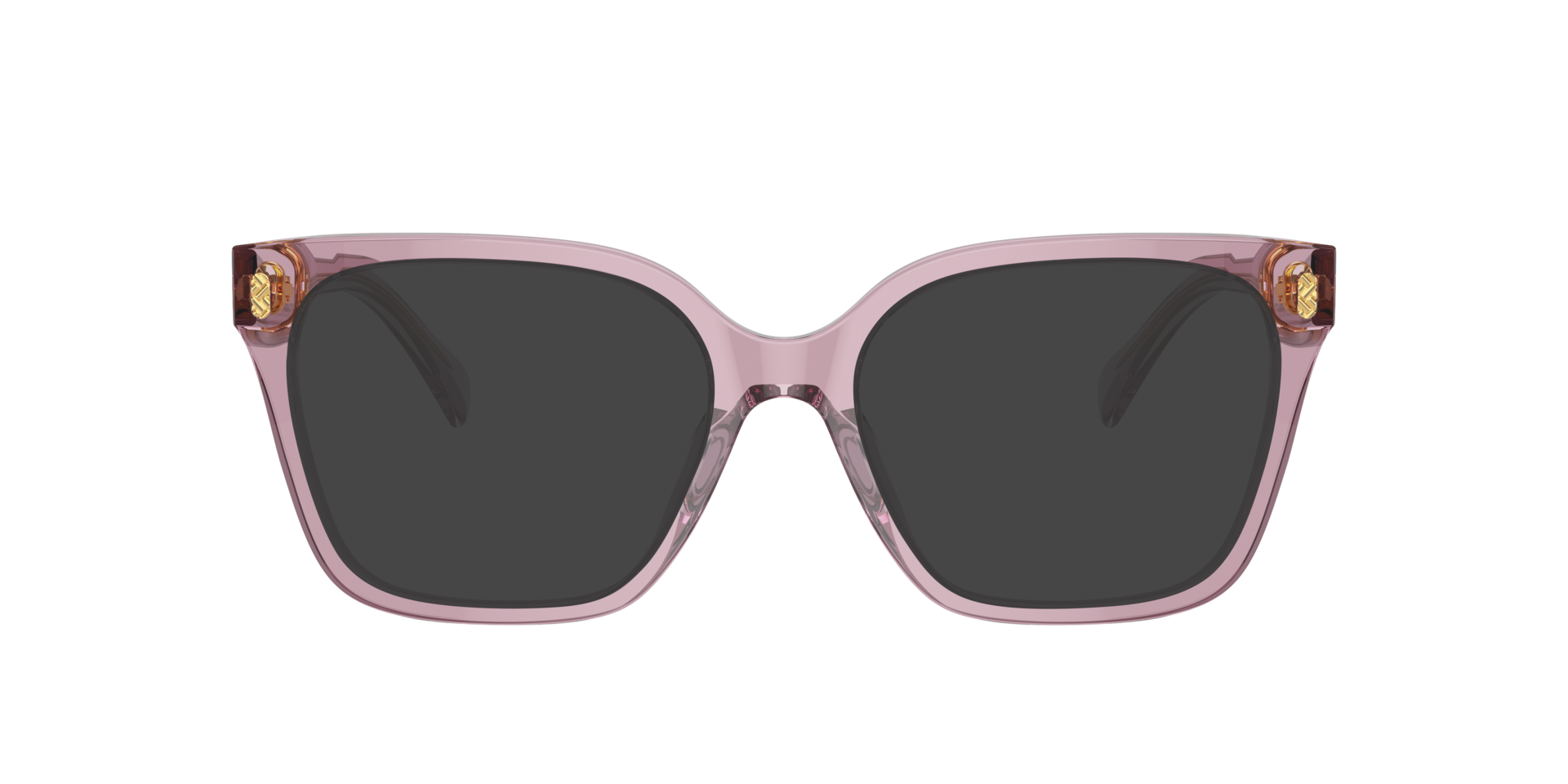 RA7158U Shiny Transparent Violet AcetatEyeglass Frames von B24, mit getönten Gläsern