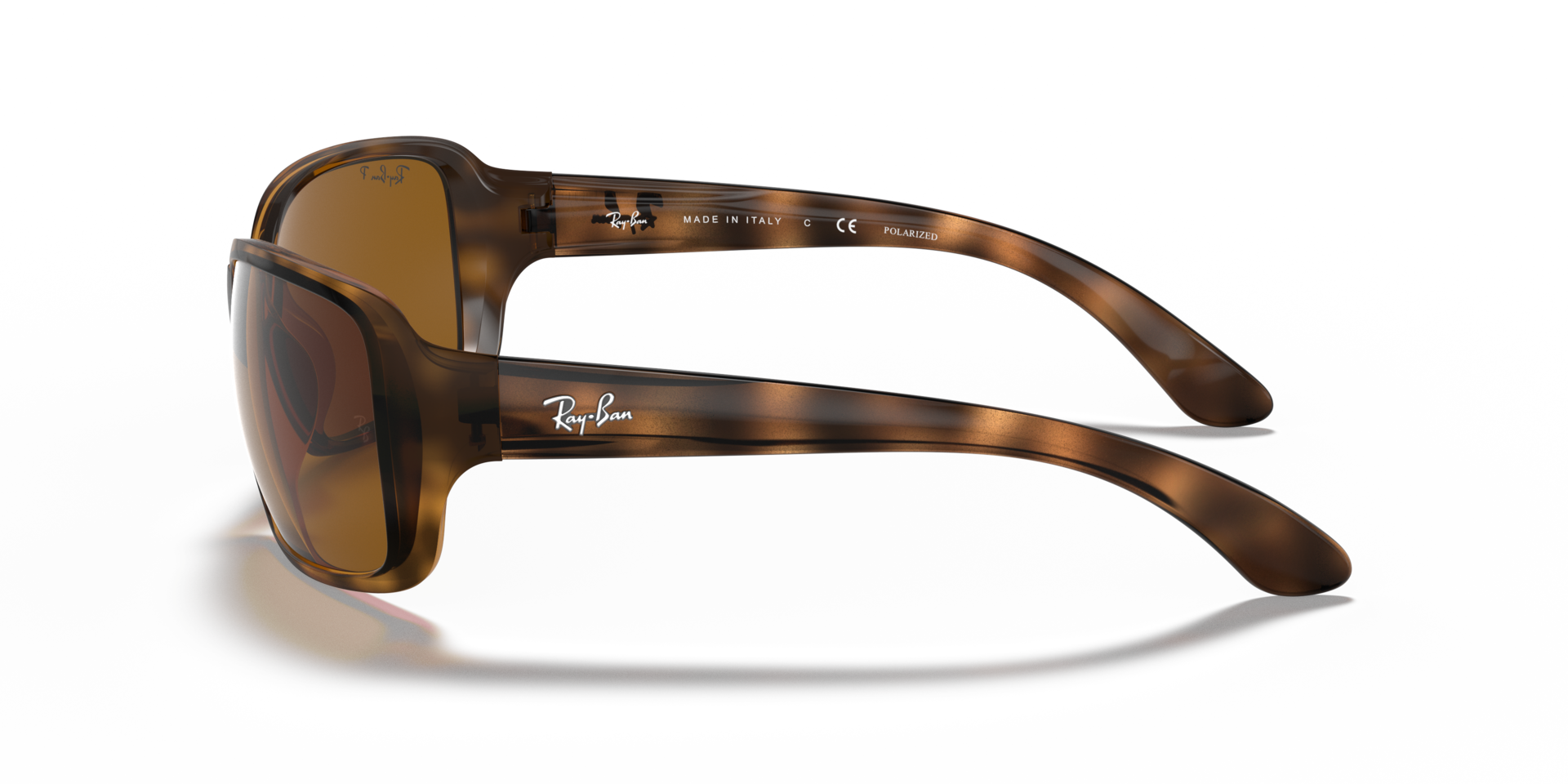 RB4068 Havana KunststofSunglass Frames van B24, Zijaanzicht