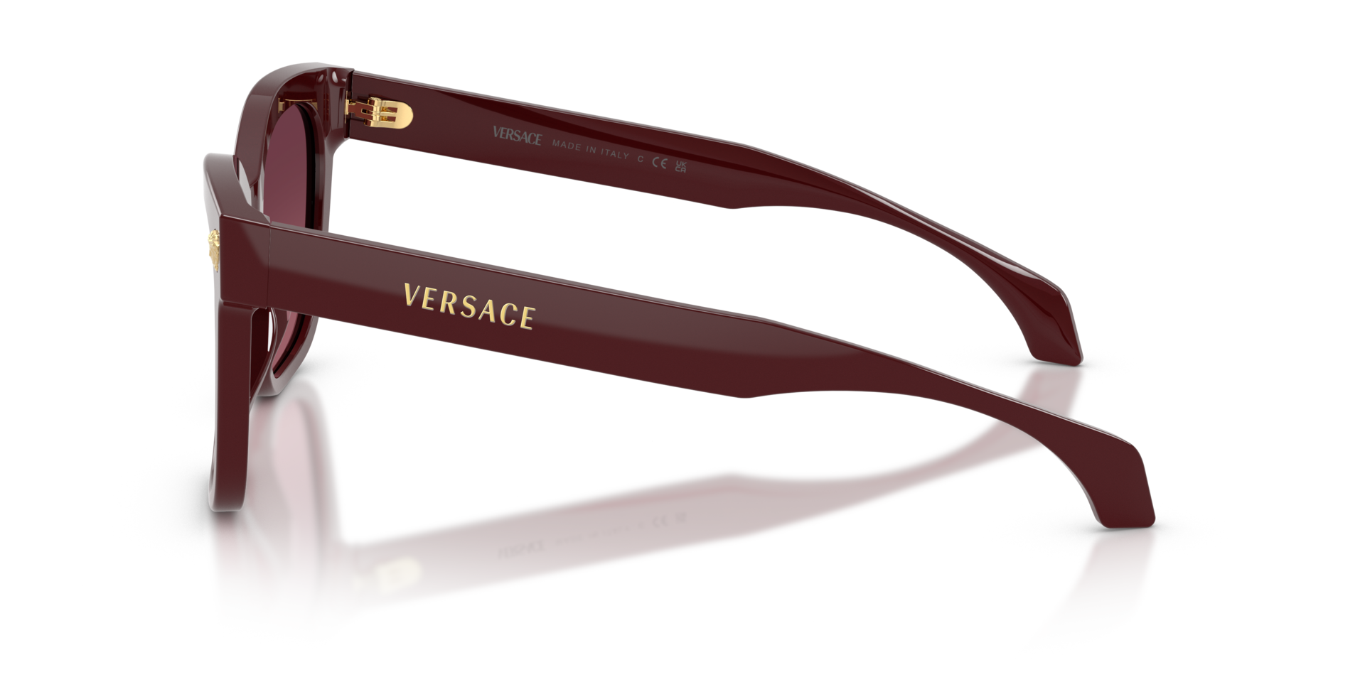 VE4511 Bordeaux AcetaatSunglass Frames van B24, Zijaanzicht