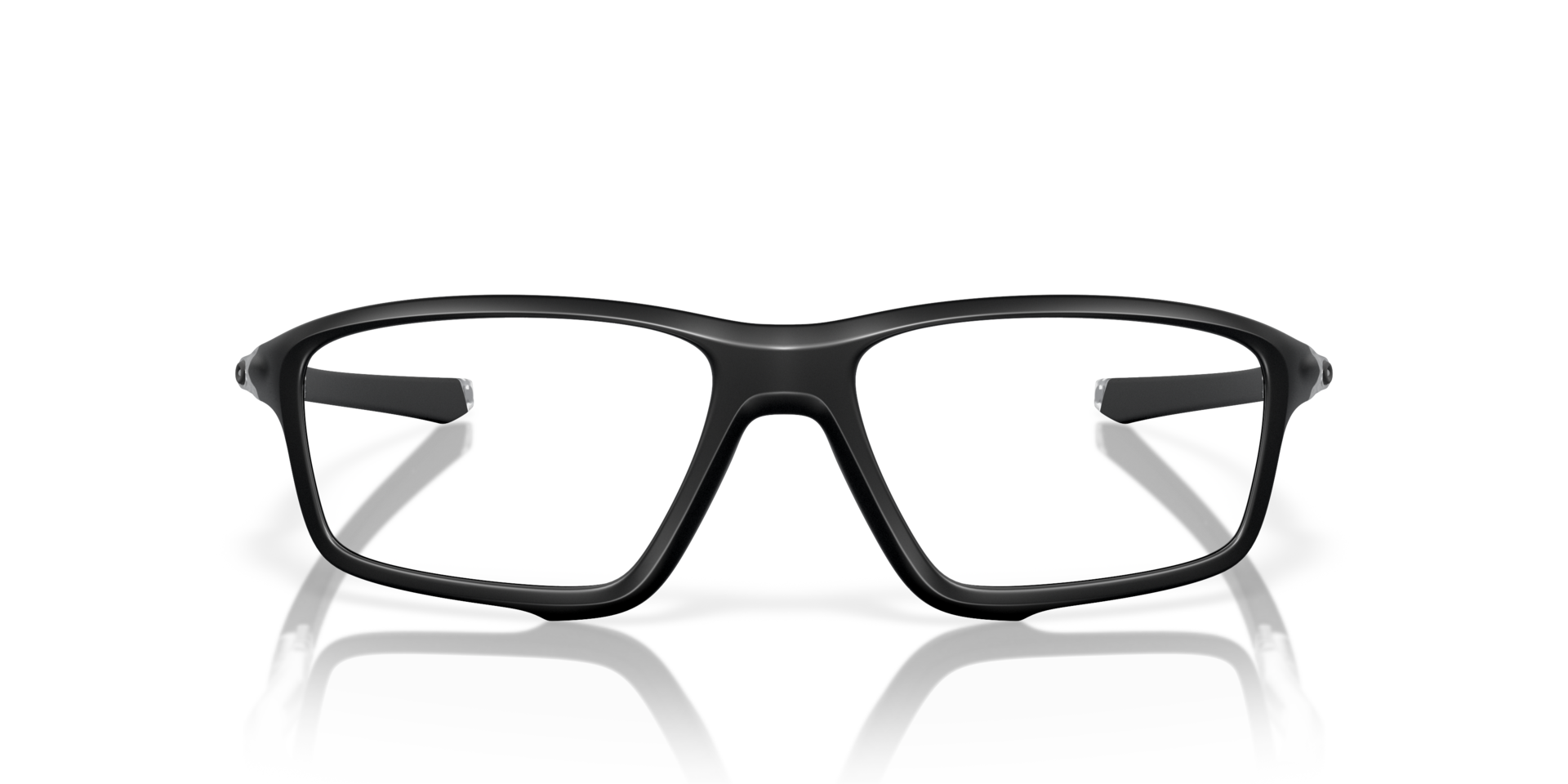 Crosslink® Zero Matt Schwarz KunststoffEyeglass Frames von B24, Vorderansicht