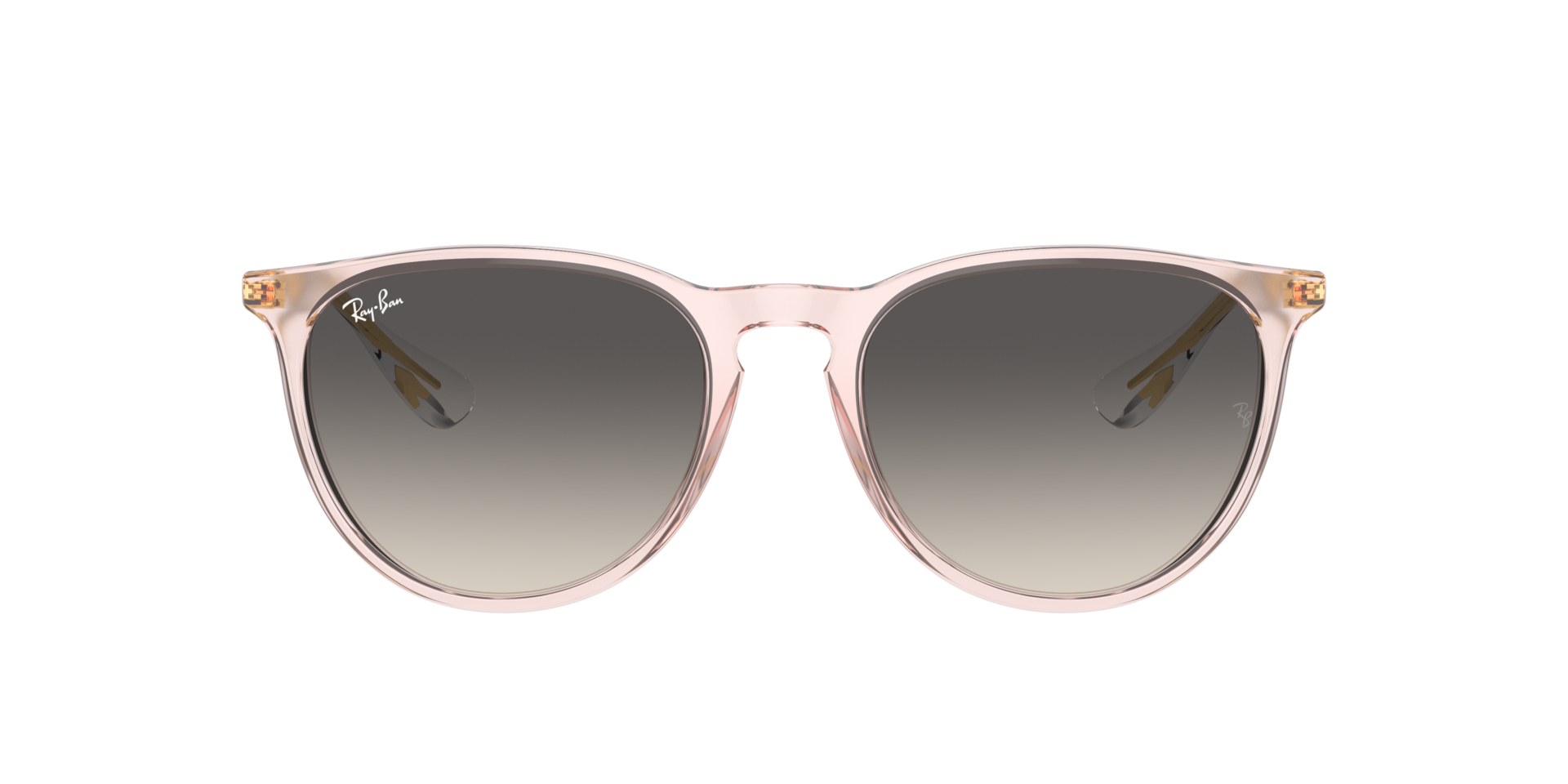 RB4171 Transparant Roze KunststofSunglass Frames van B24, met getinte lenzen