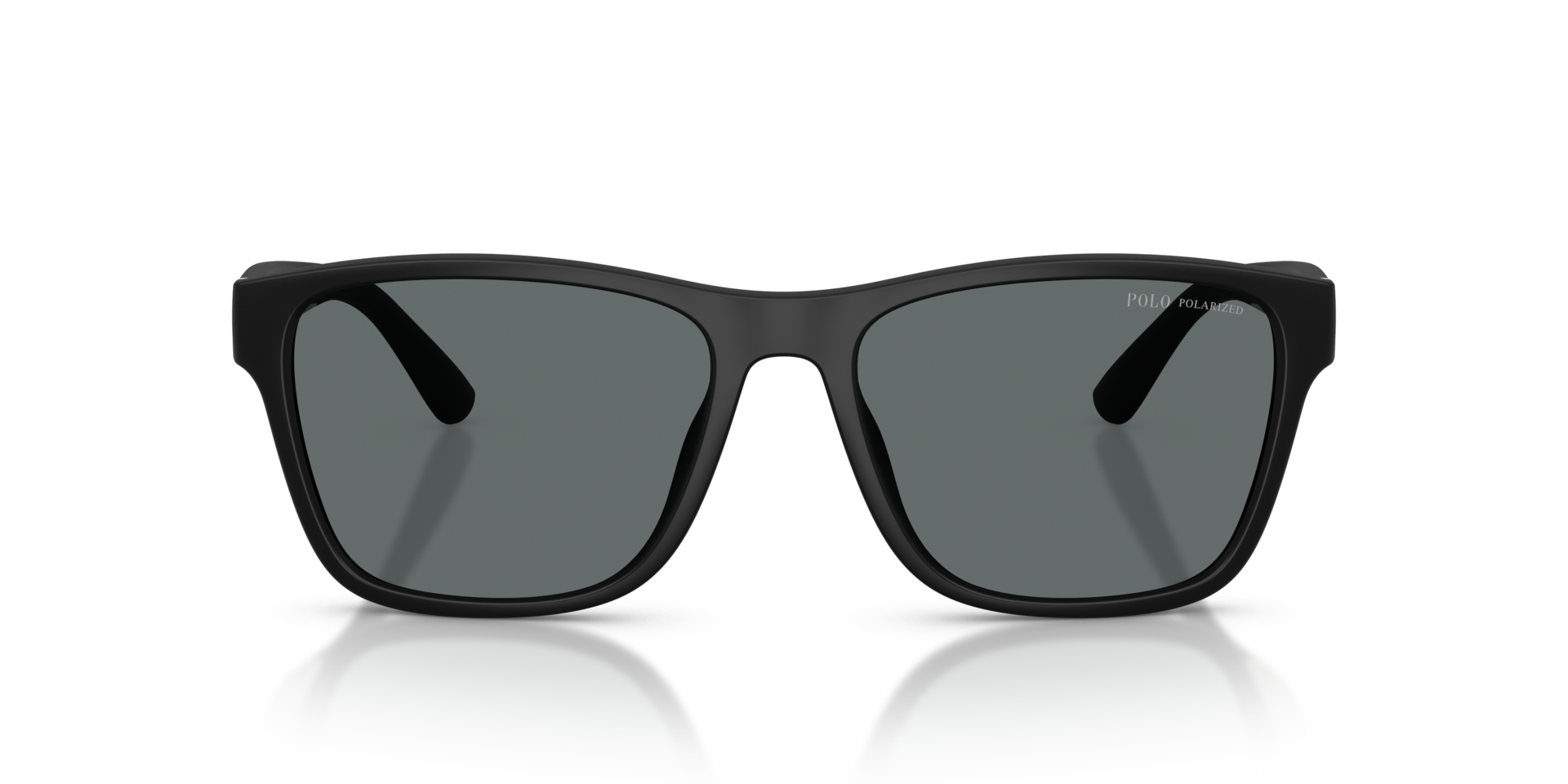 PH4229U Matzwart KunststofSunglass Frames van B24, Vooraanzicht