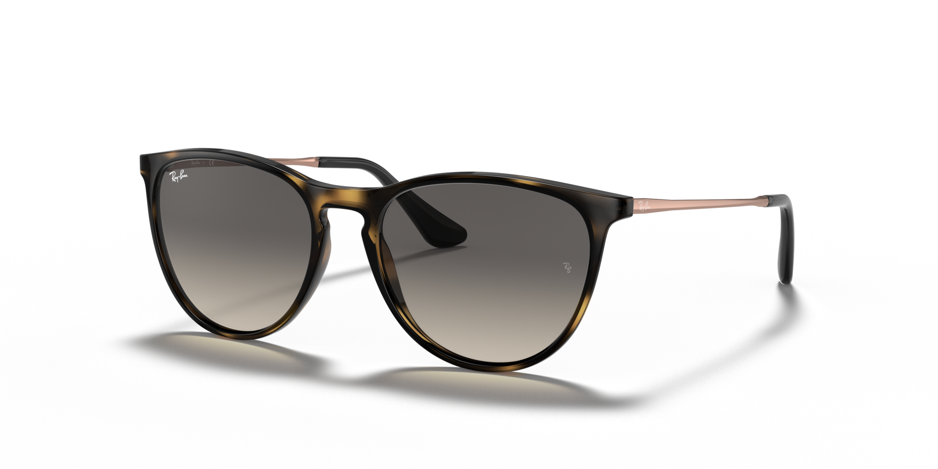 RB9060S Havana KunststoffSunglass Frames von B24, Dreiviertelansicht