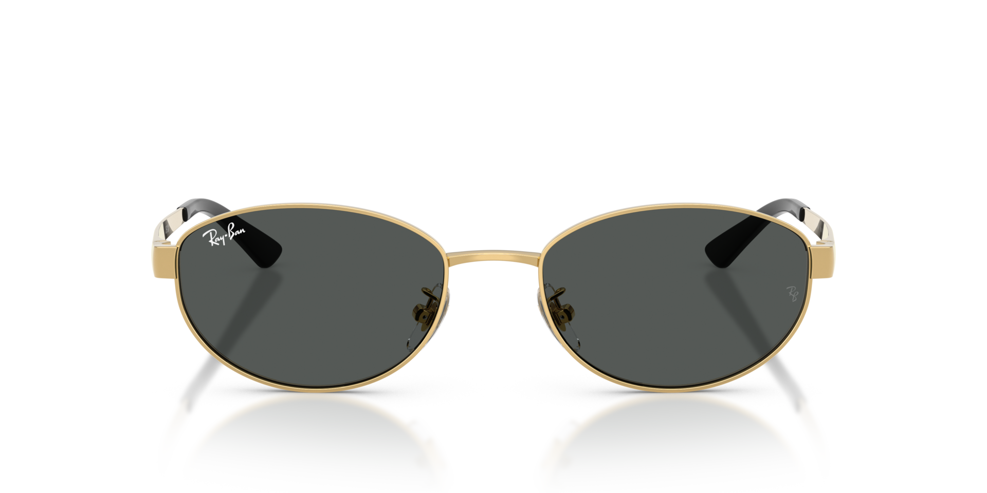 RB3774D Arista goud MetaalSunglass Frames van B24, Vooraanzicht