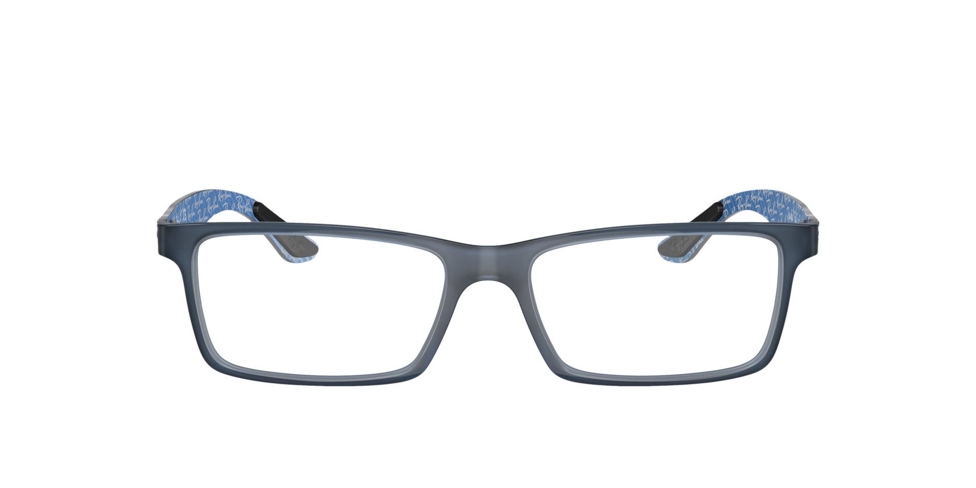 RB8901 Blauw KunststofEyeglass Frames van B24, Vooraanzicht
